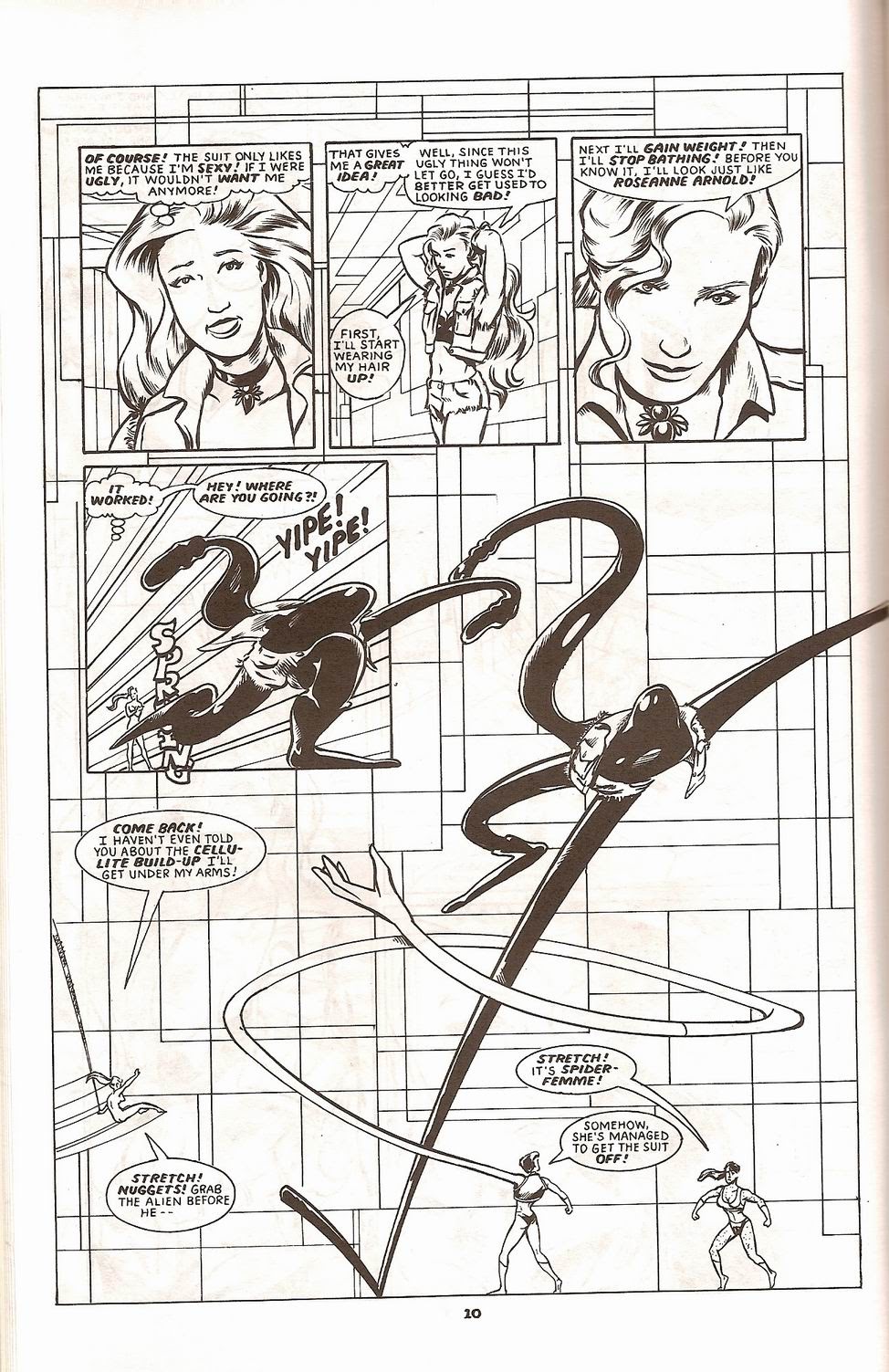 Read online Spider Femme Versus Denim comic -  Issue # Full - 12