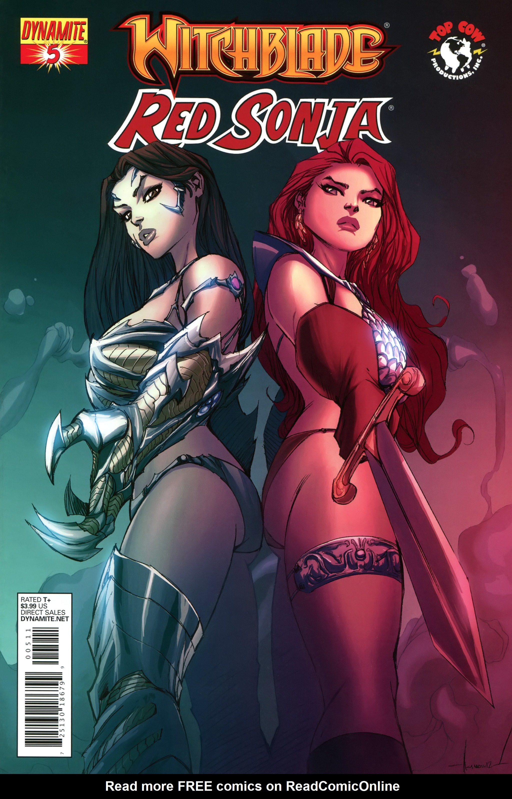 Read online Witchblade/Red Sonja comic -  Issue #5 - 1