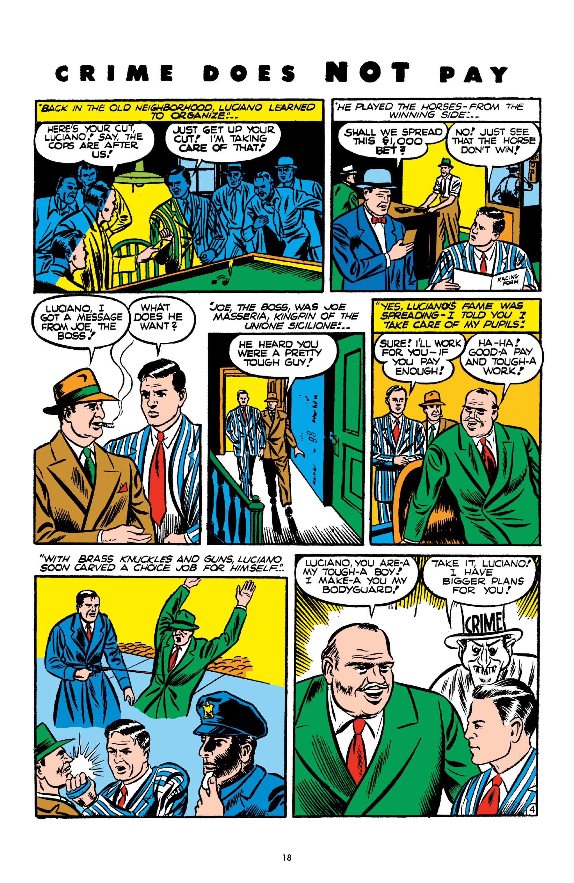 Read online Crime Does Not Pay Archives comic -  Issue # TPB 2 (Part 1) - 18