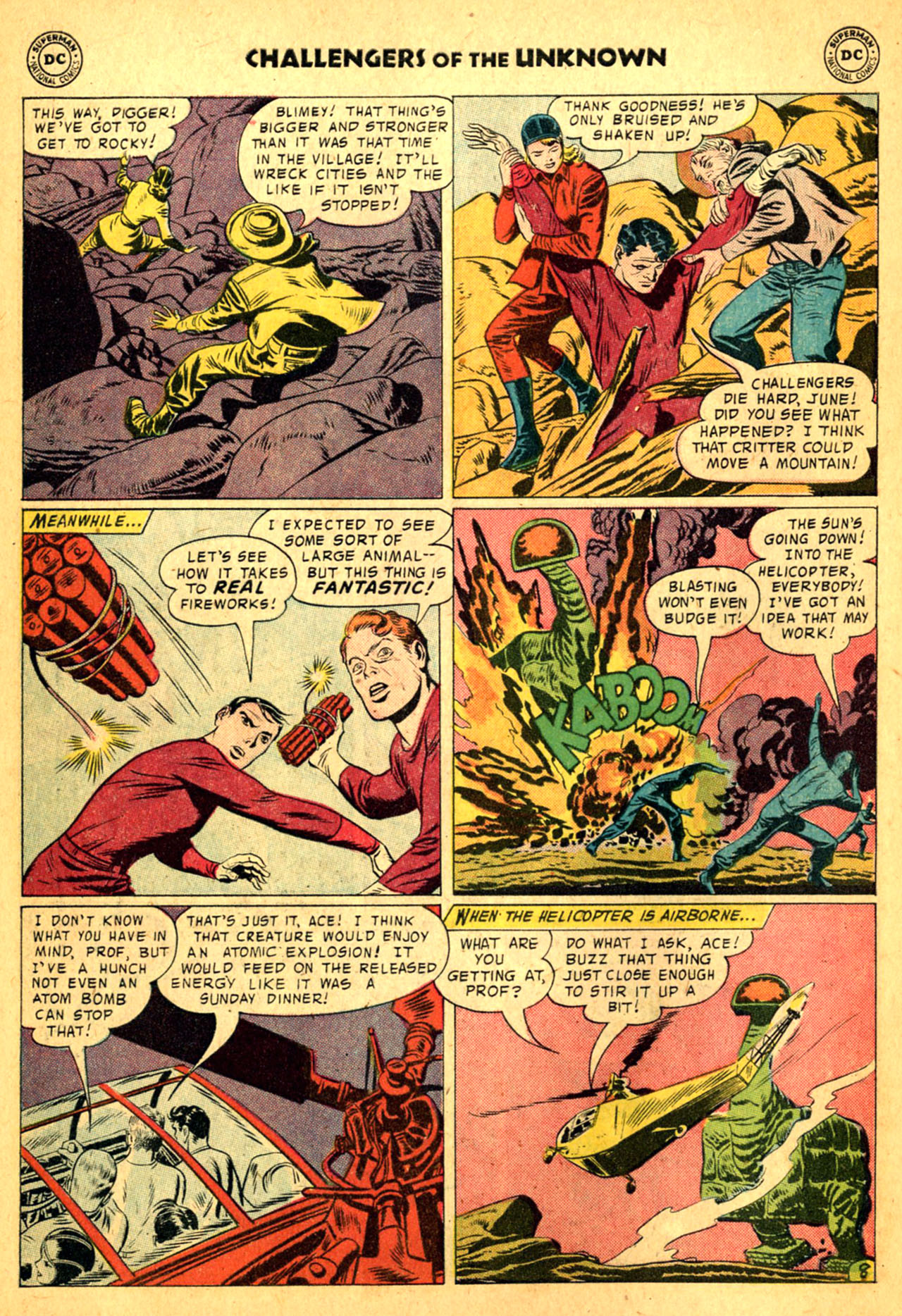 Challengers of the Unknown (1958) Issue #2 #2 - English 10