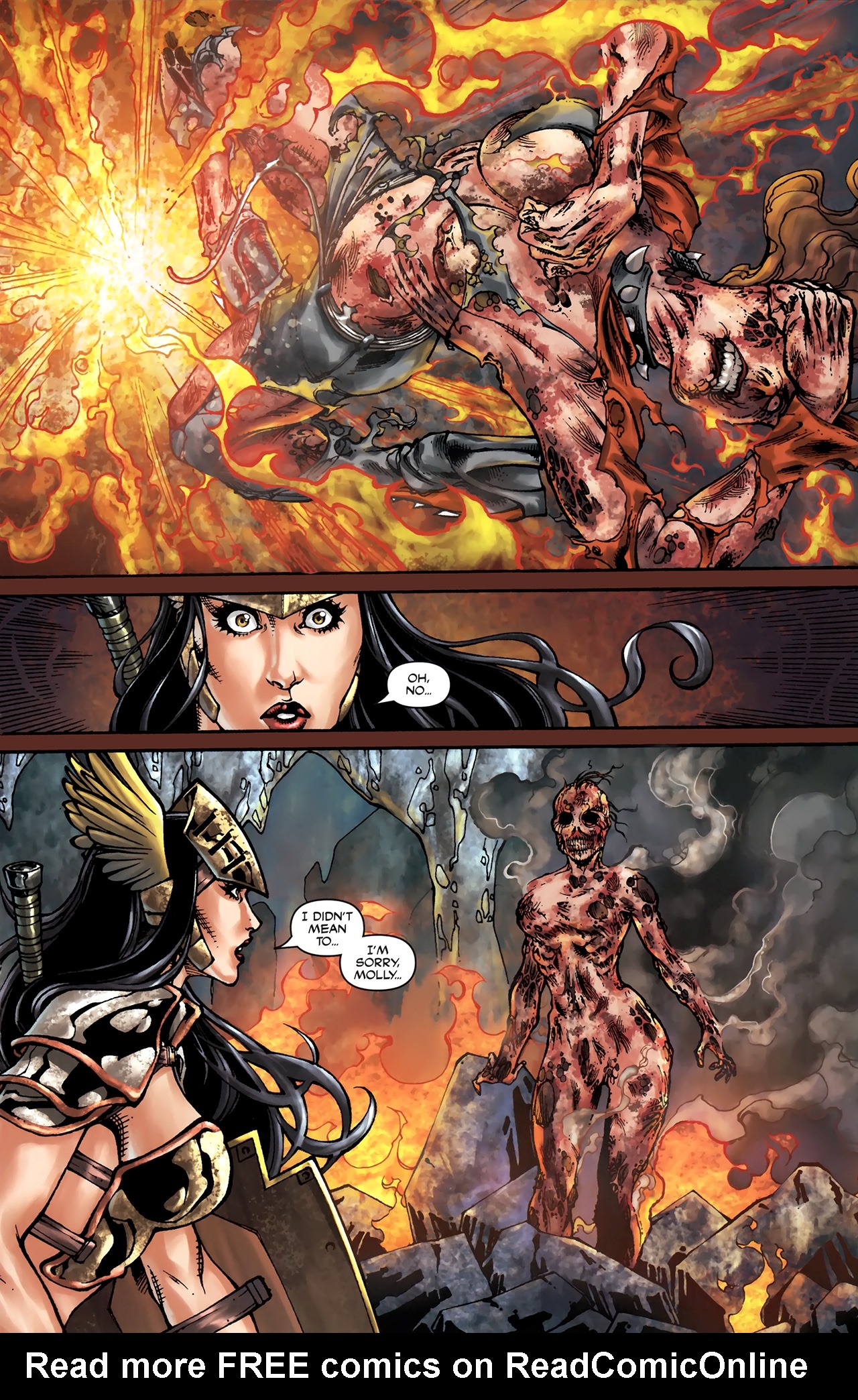 Read online War Goddess comic -  Issue #1 - 18