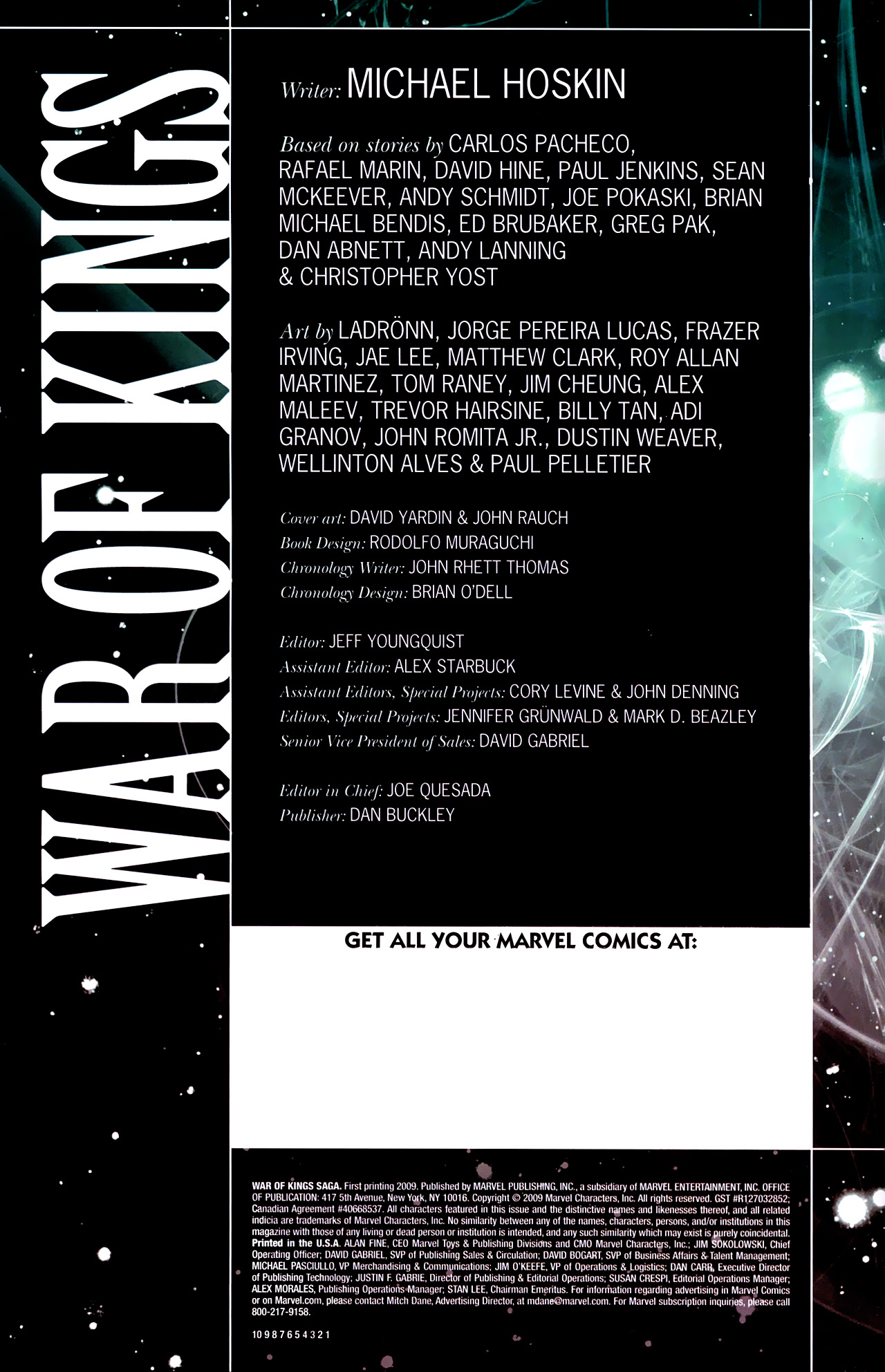 Read online War of Kings Saga comic -  Issue # Full - 2