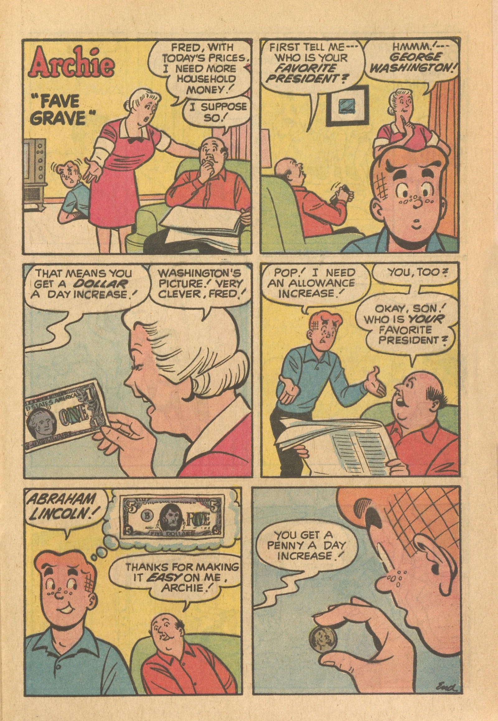 Read online Archie's Joke Book Magazine comic -  Issue #176 - 28