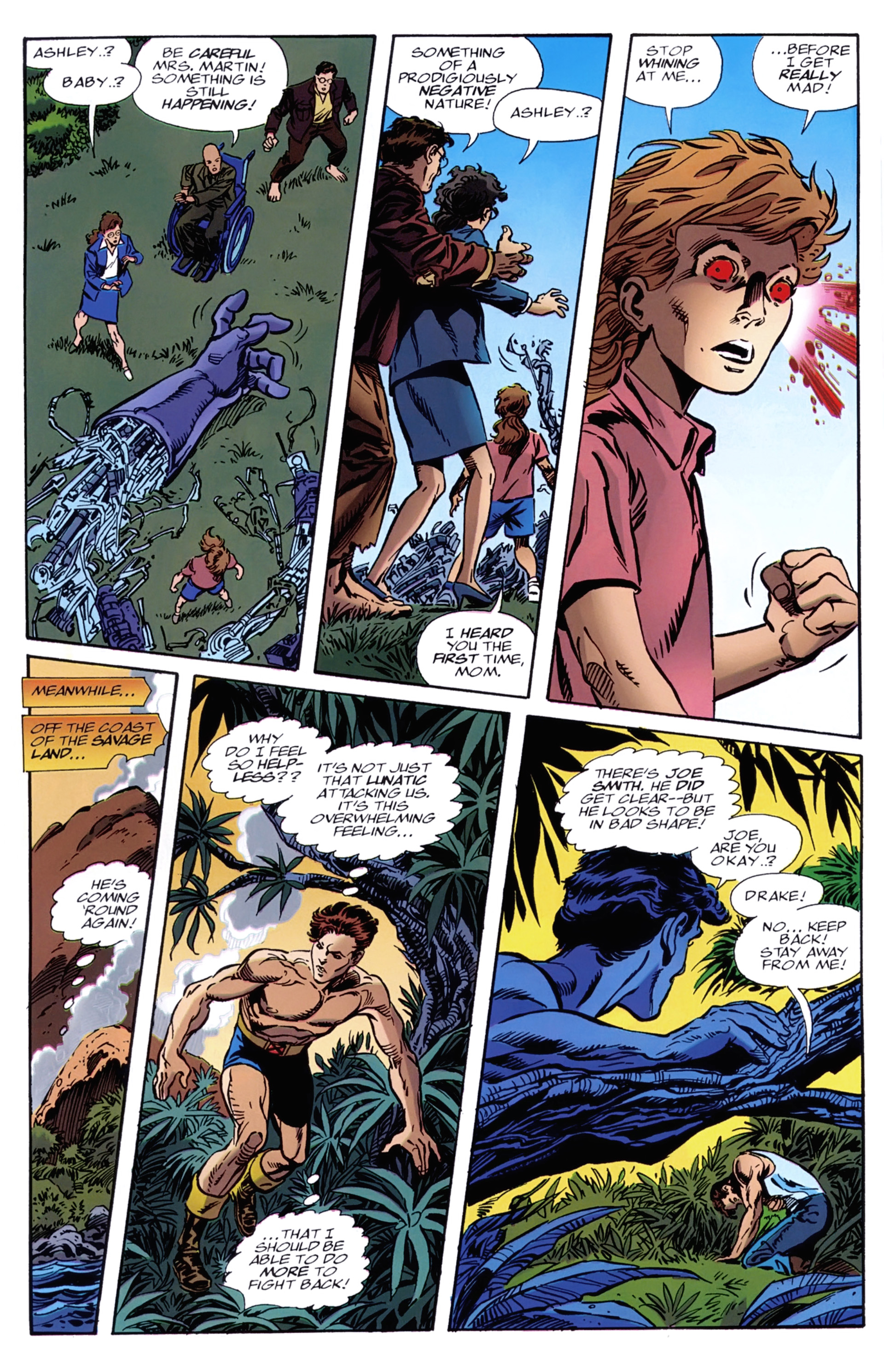 Read online X-Men: Hidden Years comic -  Issue #11 - 21