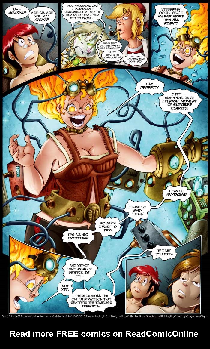 Read online Girl Genius (2002) comic -  Issue #10 - 55