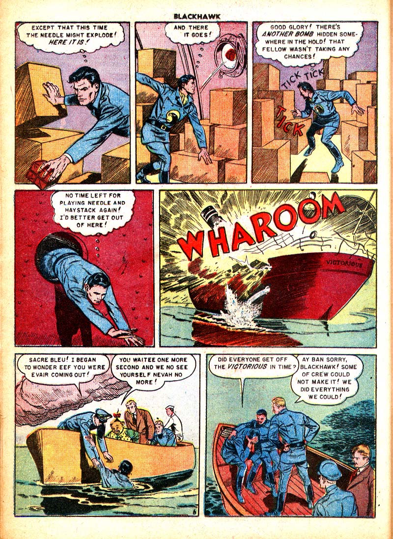 Read online Blackhawk (1957) comic -  Issue #32 - 6