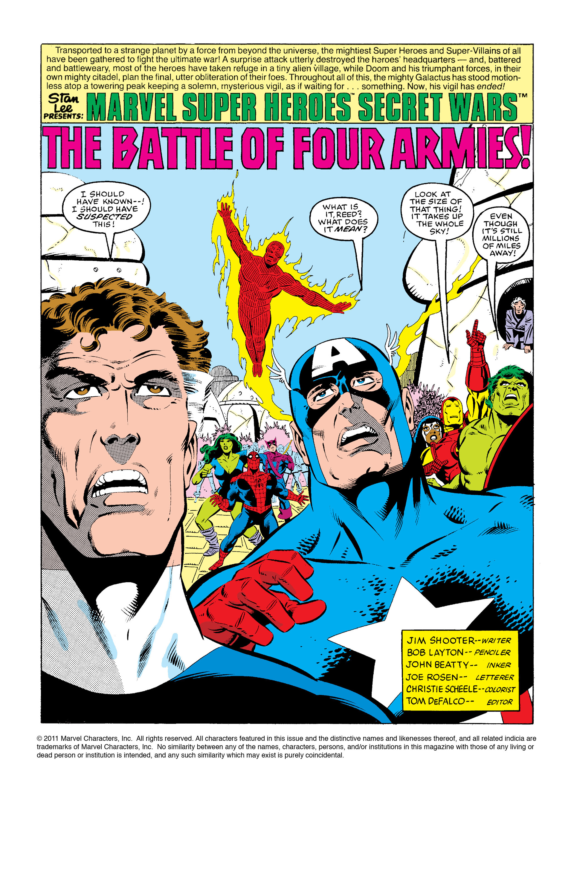 Read online Marvel Super Heroes Secret Wars (1984) comic -  Issue #5 - 2