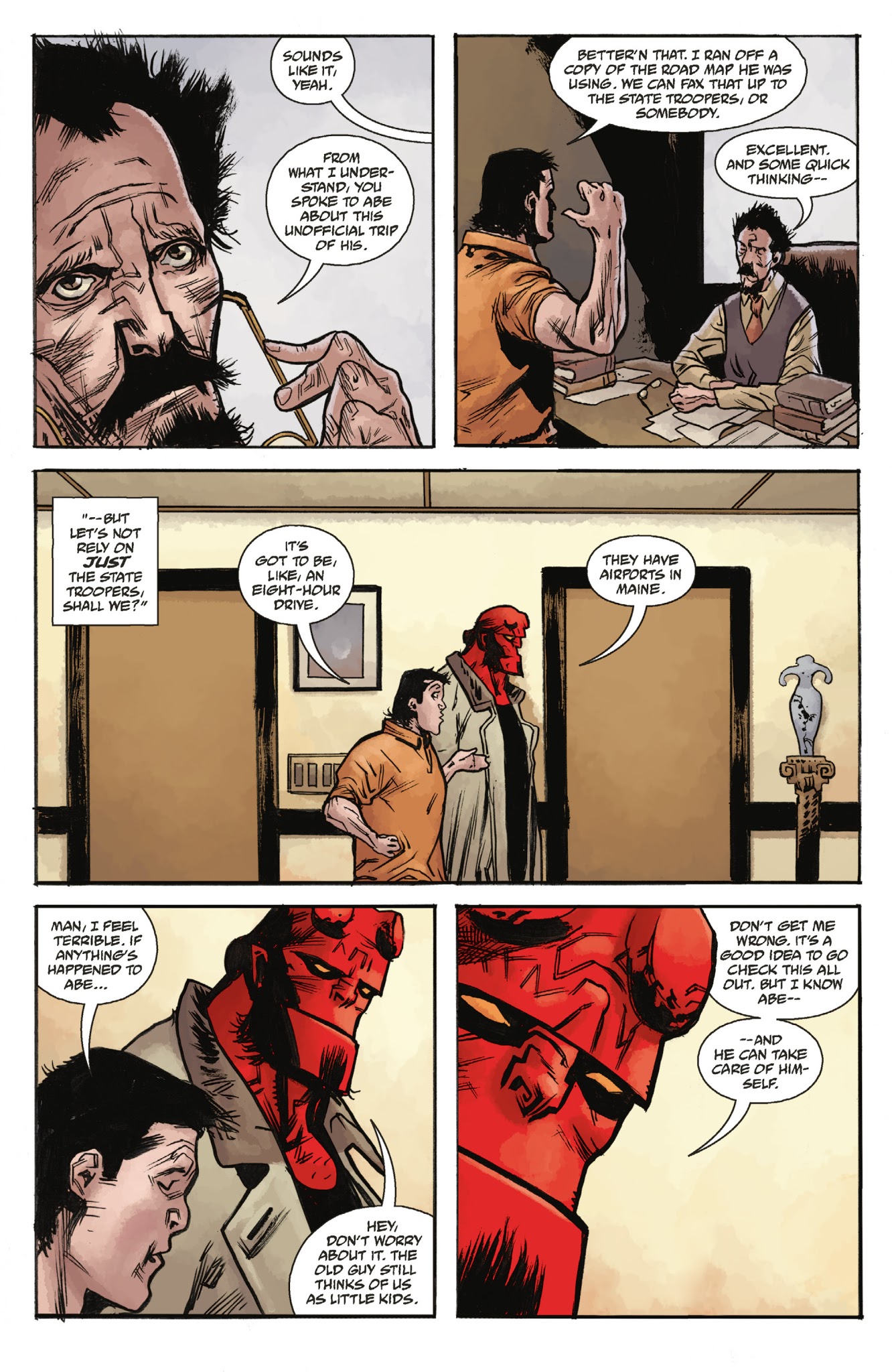 Read online Abe Sapien: The Devil Does Not Jest and Other Stories comic -  Issue # TPB - 104