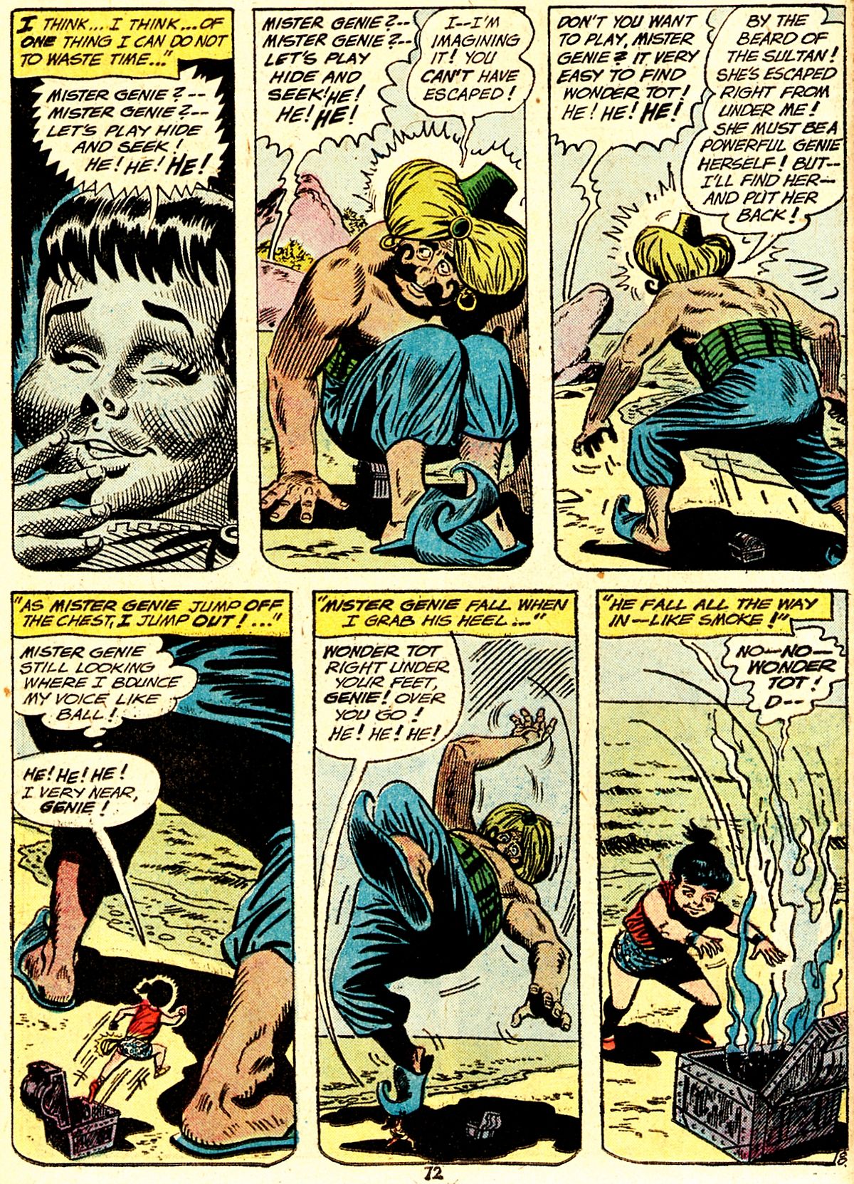 Read online Wonder Woman (1942) comic -  Issue #211 - 61