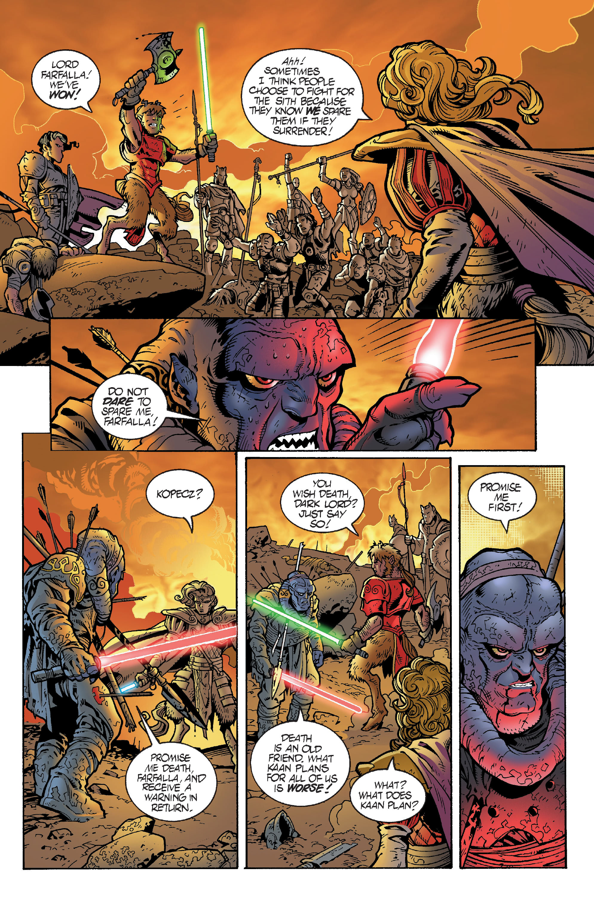 Read online Star Wars Legends: The Old Republic - Epic Collection comic -  Issue # TPB 5 (Part 5) - 66