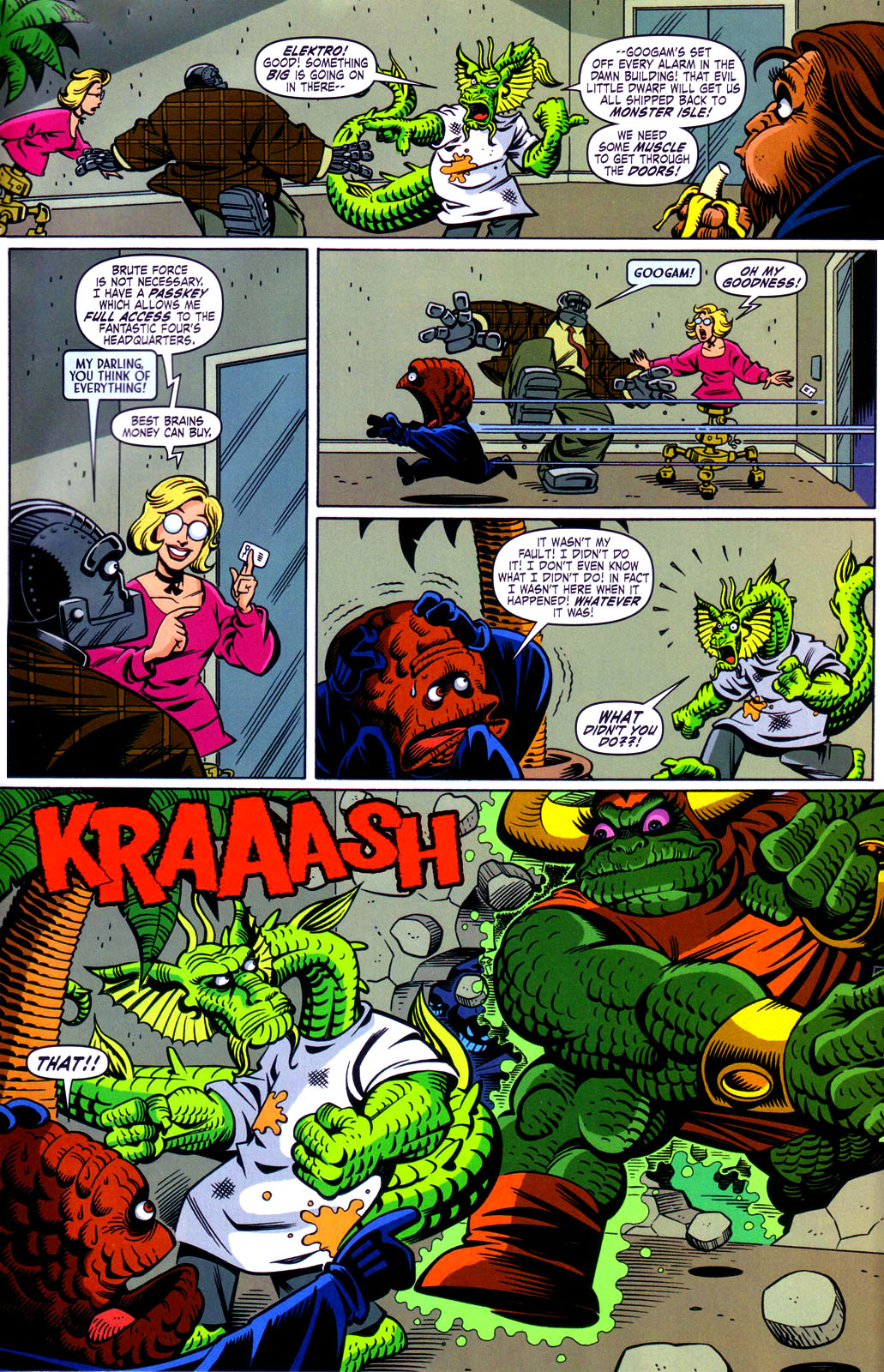 Read online Marvel Monsters: Fin Fang Four comic -  Issue # Full - 21