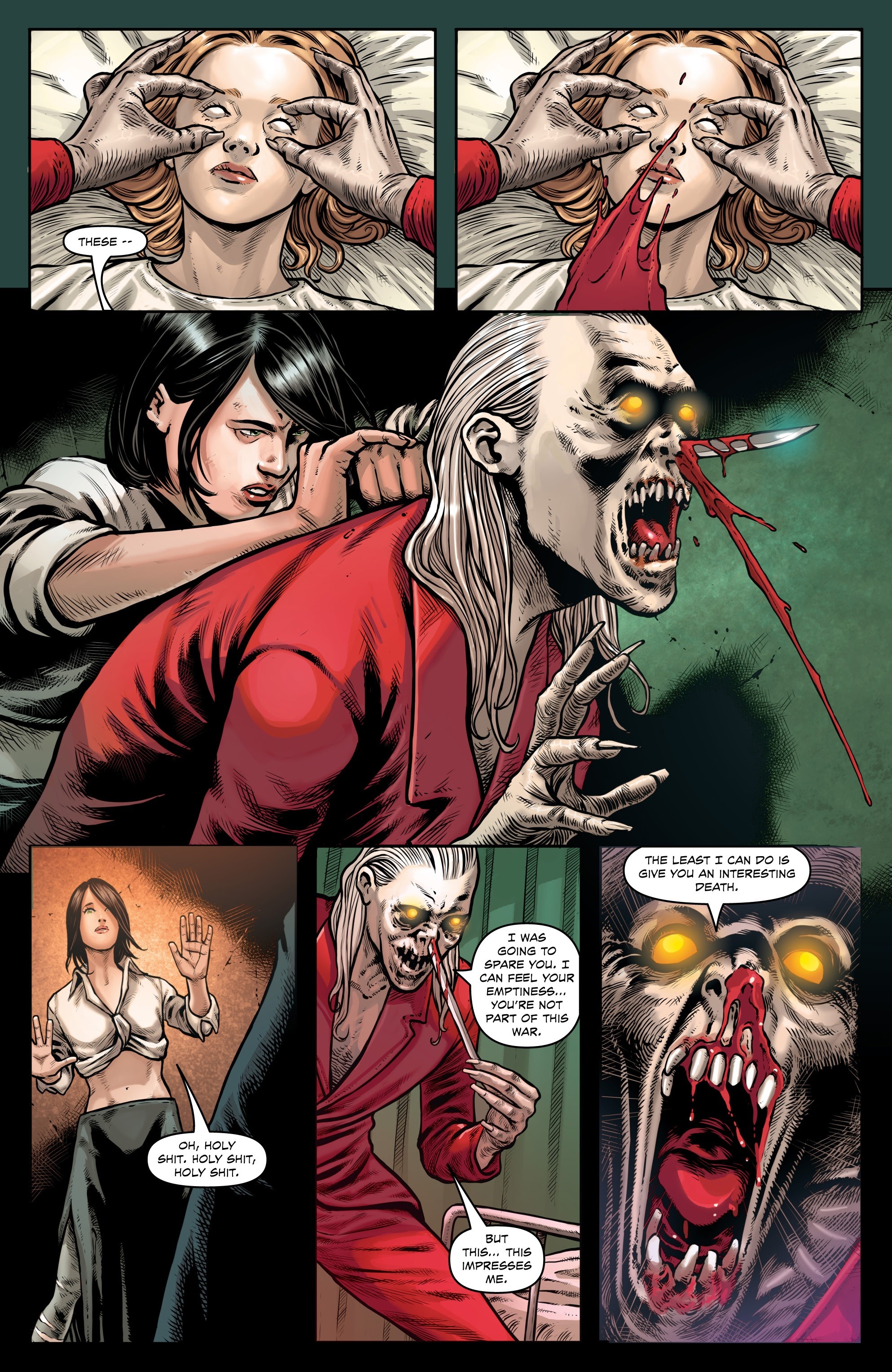 Read online Warrior Nun: Dora comic -  Issue # _TPB Collection - 34