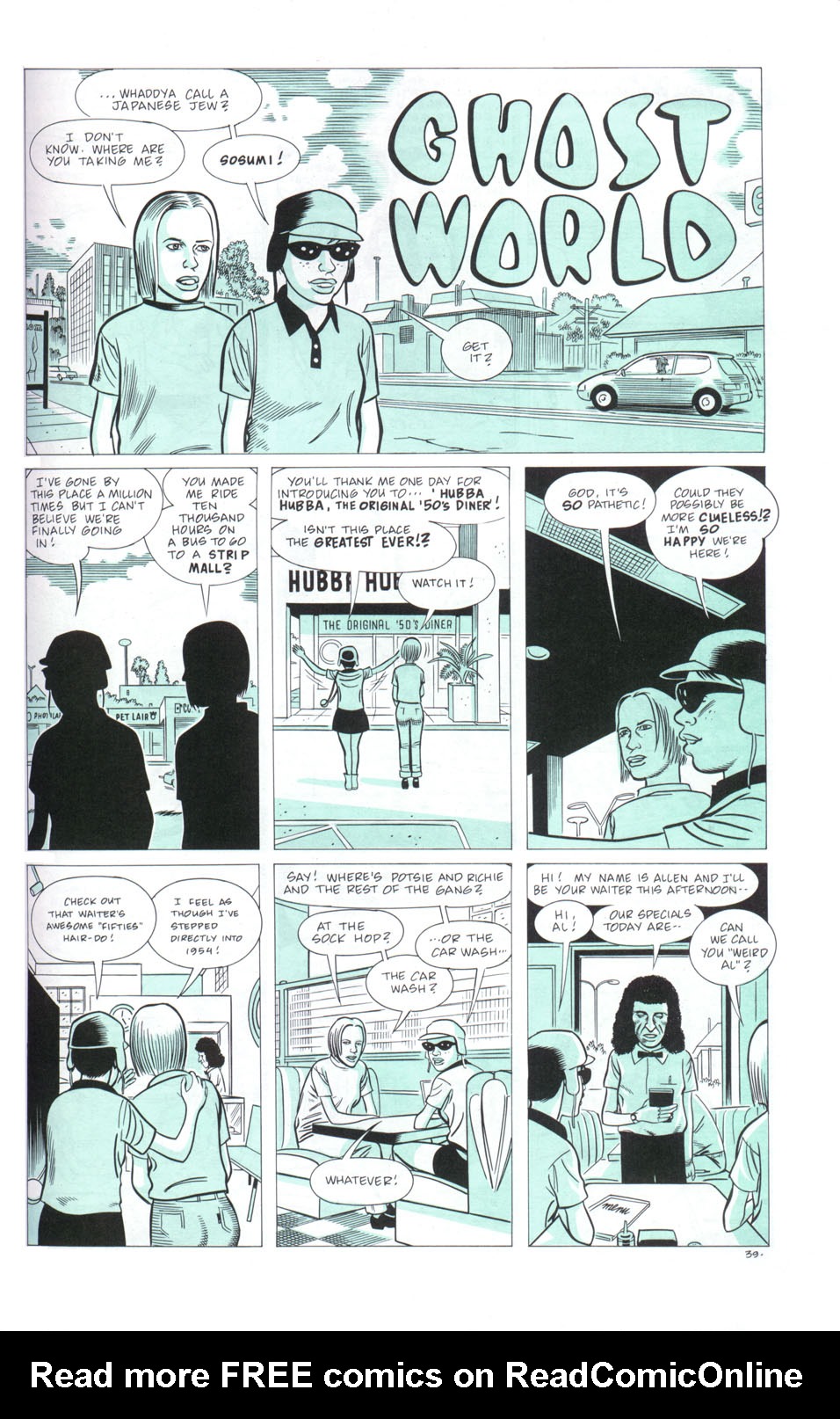 Read online Ghost World comic -  Issue # Full - 40