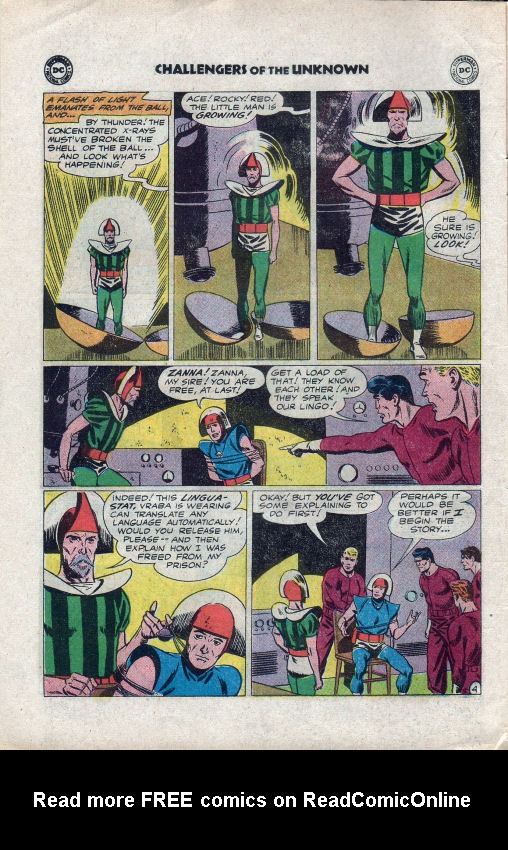 Read online Challengers of the Unknown (1958) comic -  Issue #13 - 6