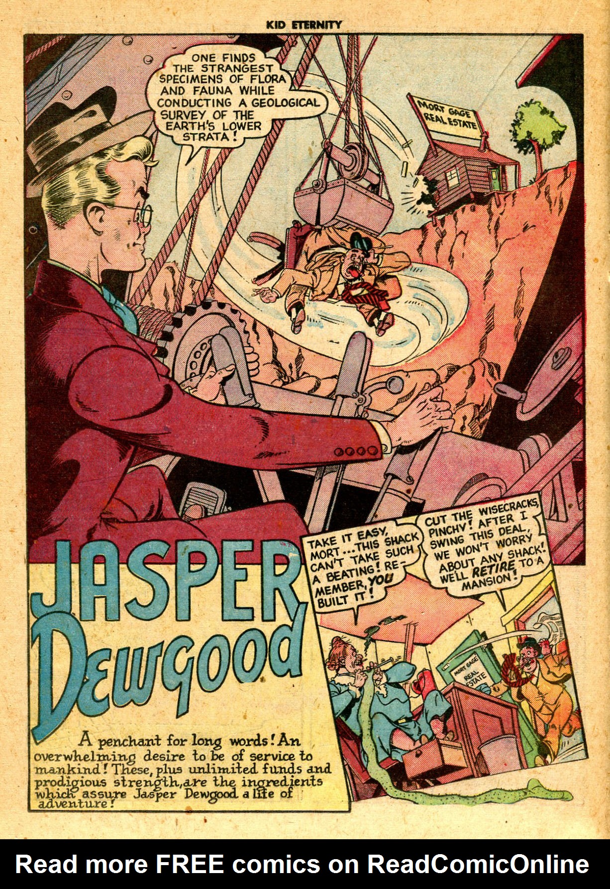 Read online Kid Eternity (1946) comic -  Issue #14 - 26