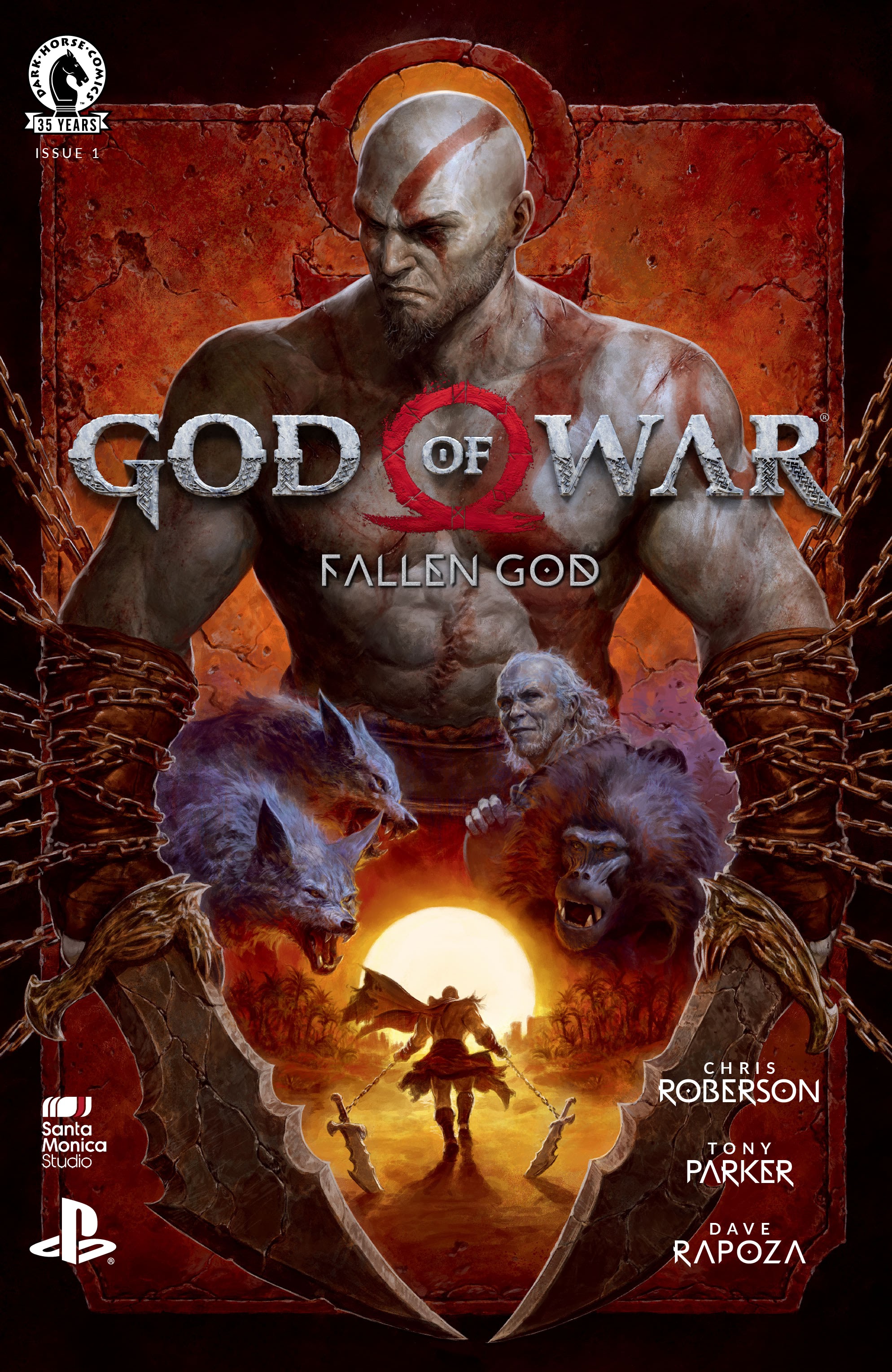 Read online God of War: Fallen God comic -  Issue #1 - 1