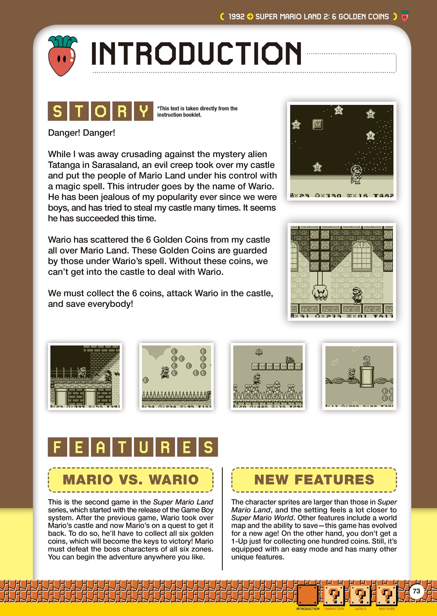 Read online Super Mario Bros. Encyclopedia: The Official Guide to the First 30 Years comic -  Issue # TPB (Part 1) - 74