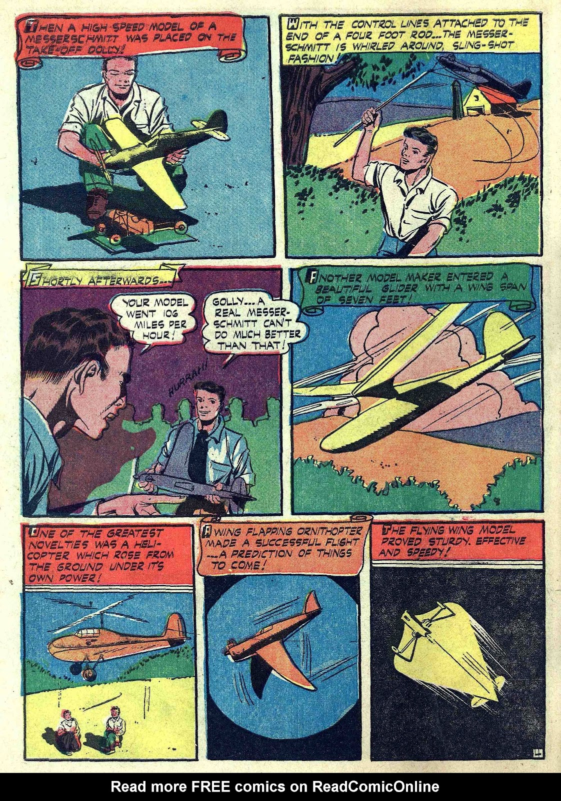 Captain Aero Comics issue 26 - Page 42