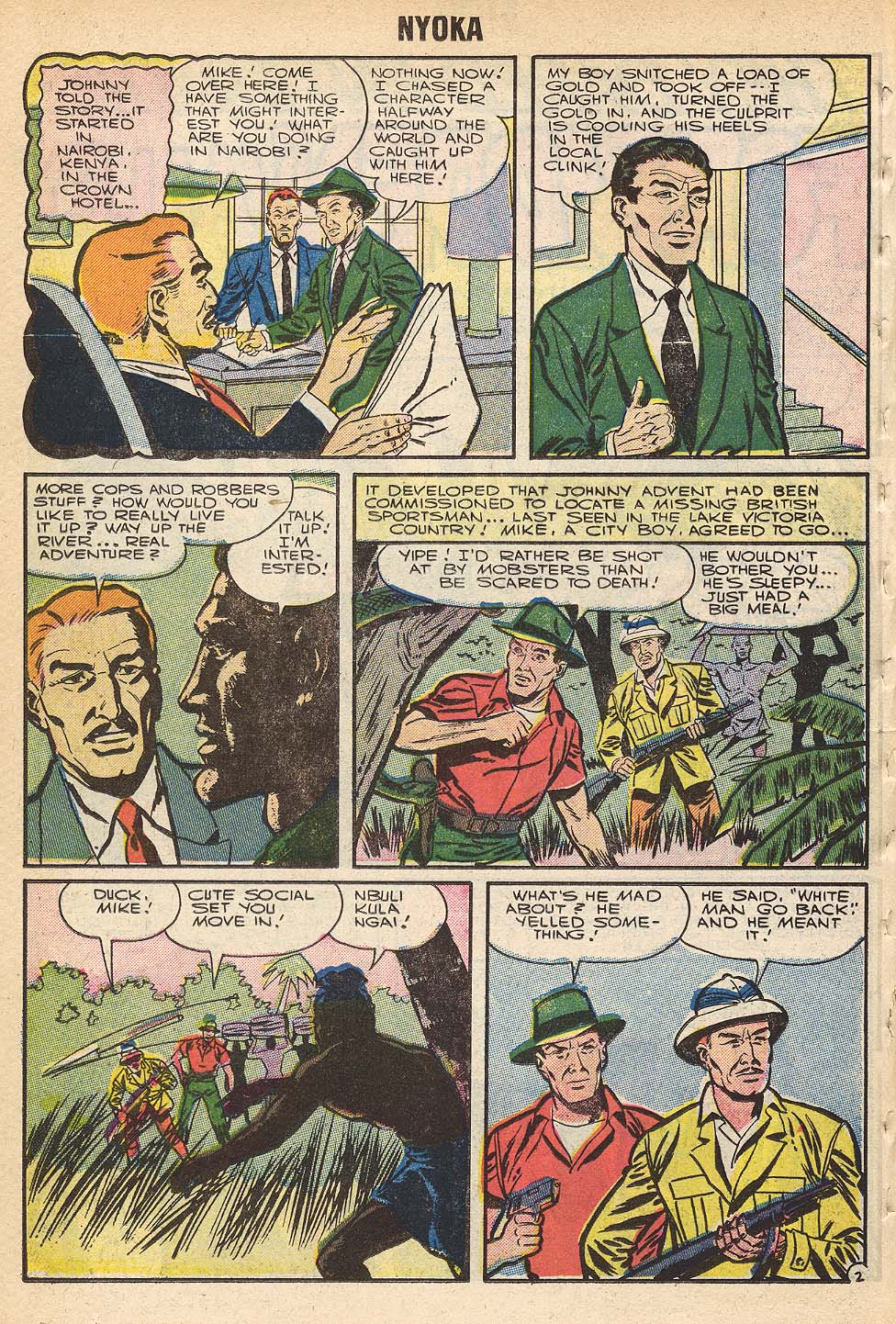 Read online Nyoka the Jungle Girl (1955) comic -  Issue #17 - 20