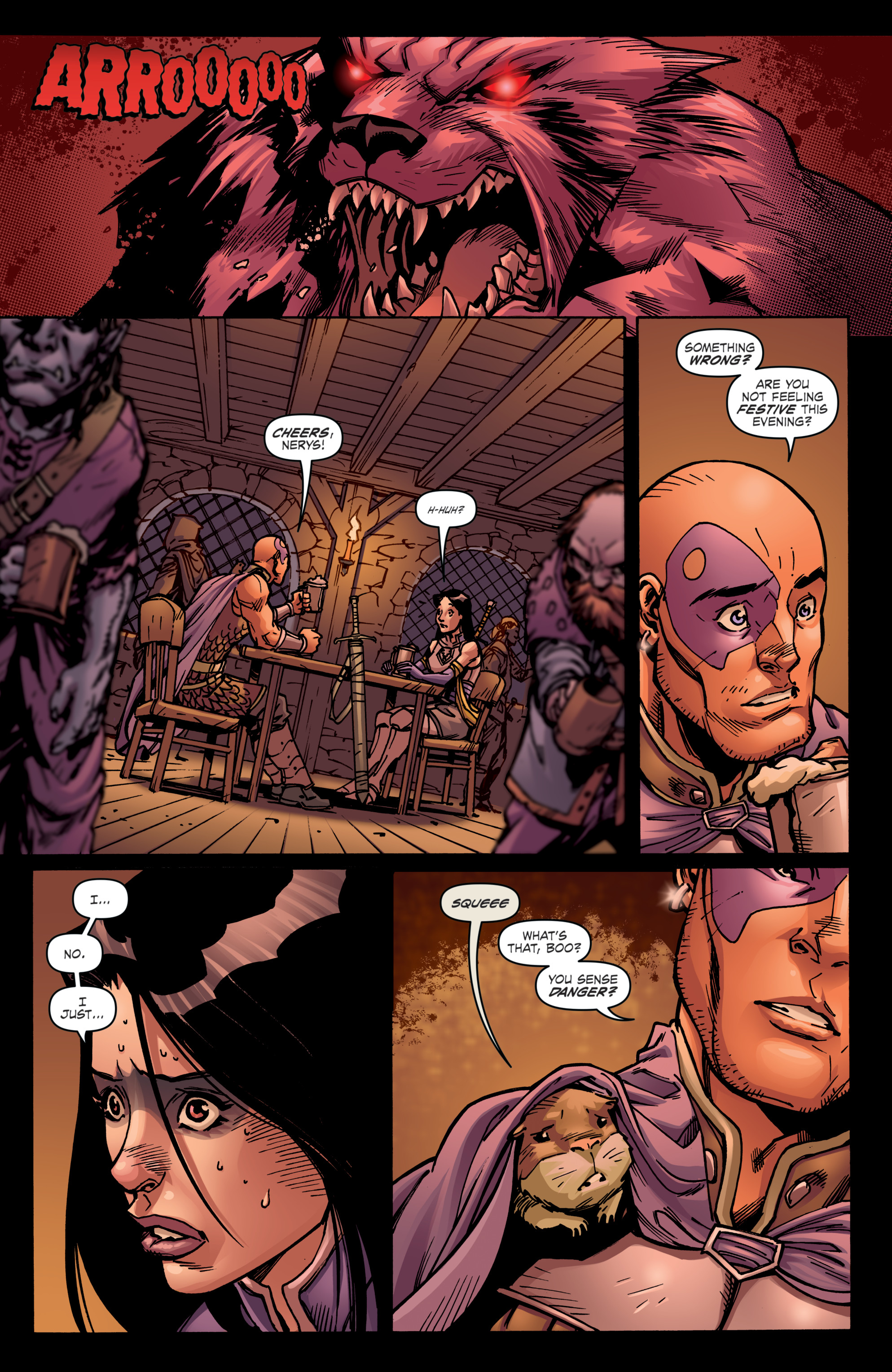 Read online Dungeons & Dragons: Evil At Baldur's Gate comic -  Issue # _TPB - 73