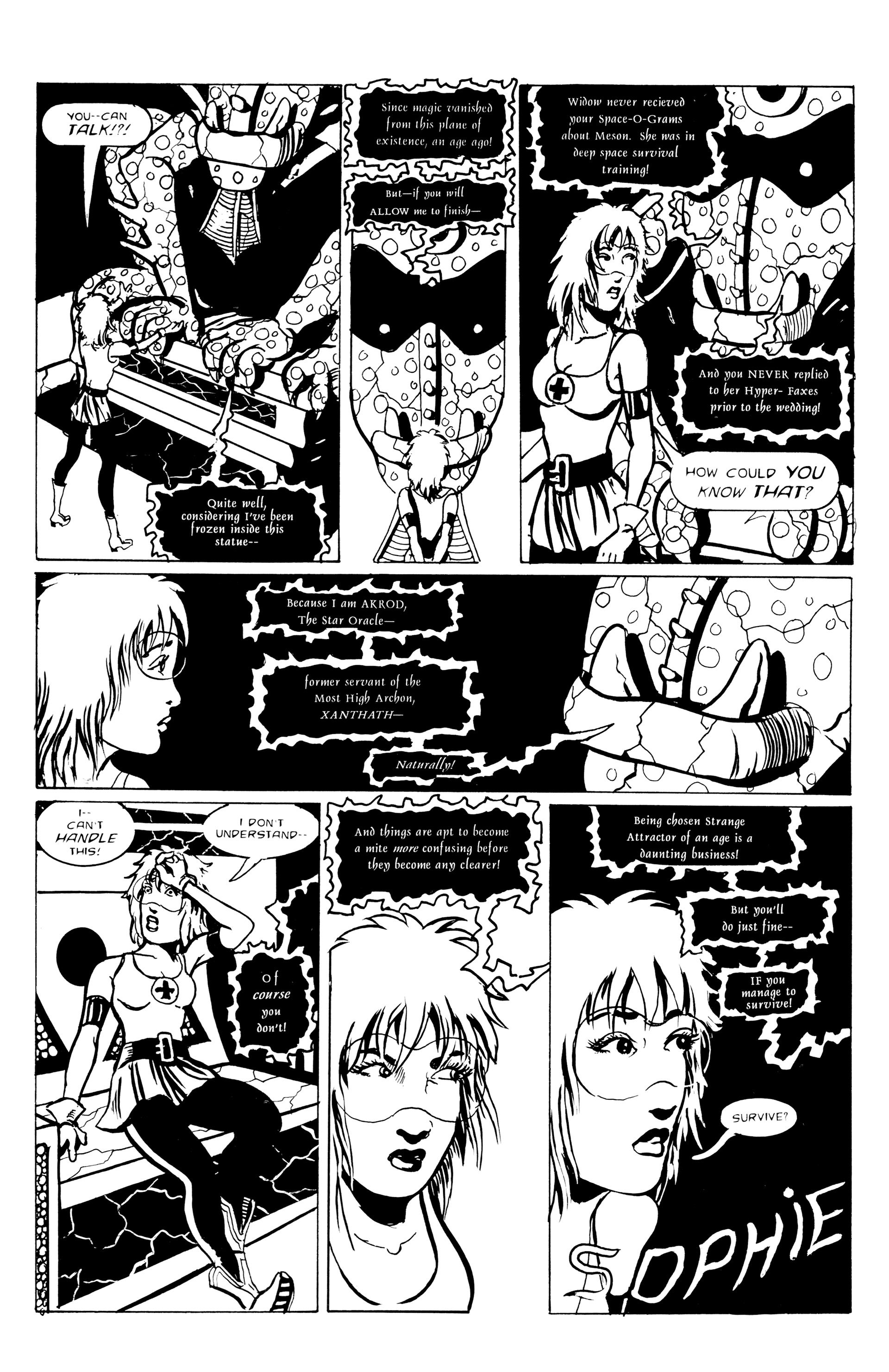 Read online Strange Attractors (1993) comic -  Issue #13 - 21