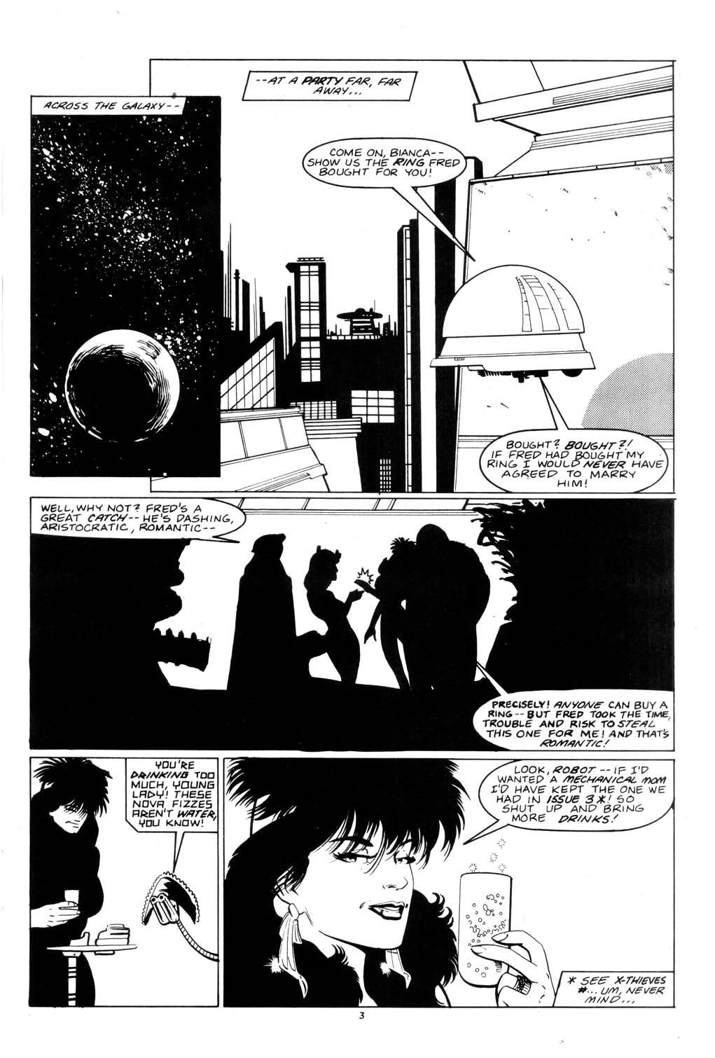 Read online Aristocratic Xtraterrestrial Time-Traveling Thieves comic -  Issue #12 - 5