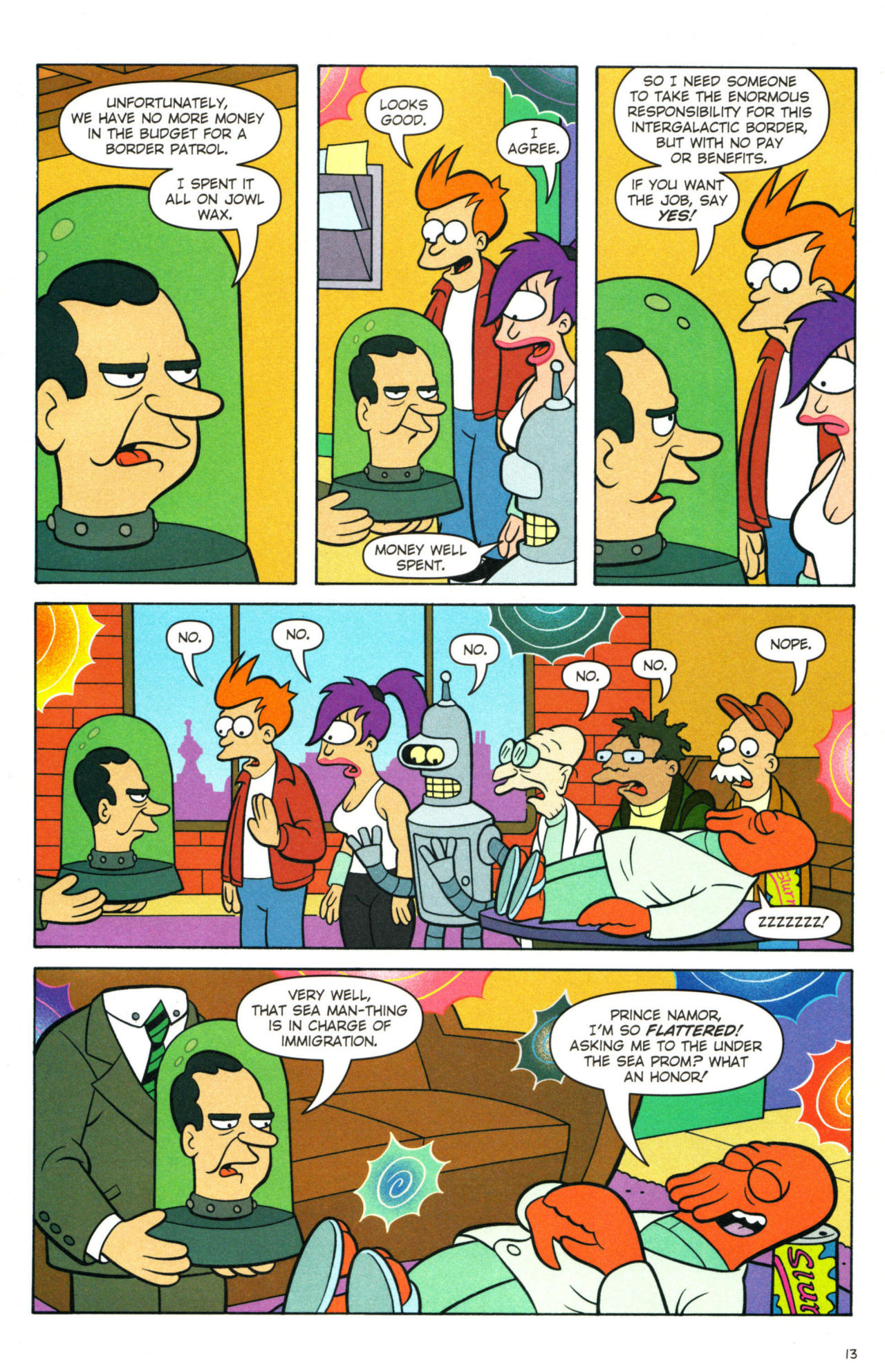 Read online Futurama Comics comic -  Issue #31 - 11