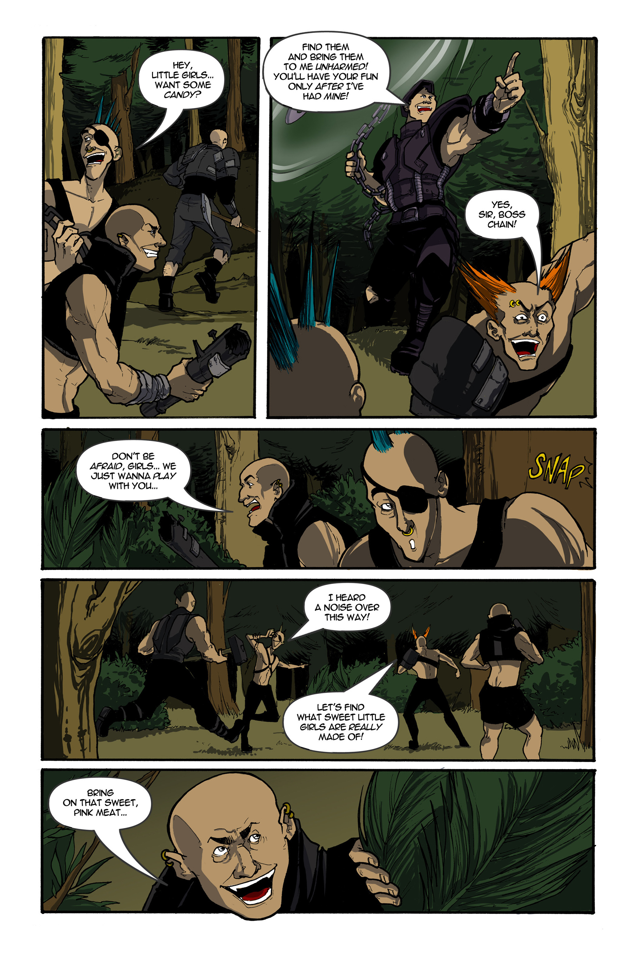 Read online Chaos Campus: Extra Credit comic -  Issue #6 - 19