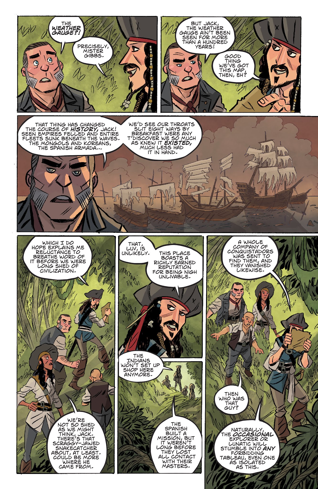 Read online Disney Pirates of the Caribbean comic -  Issue #4 - 8