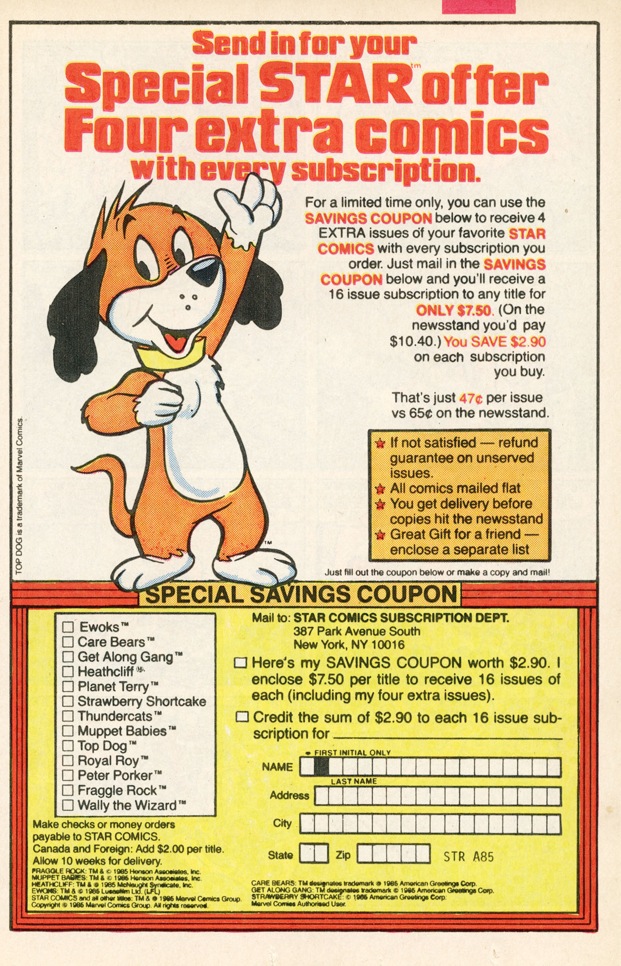 Read online Strawberry Shortcake (1985) comic -  Issue #5 - 25