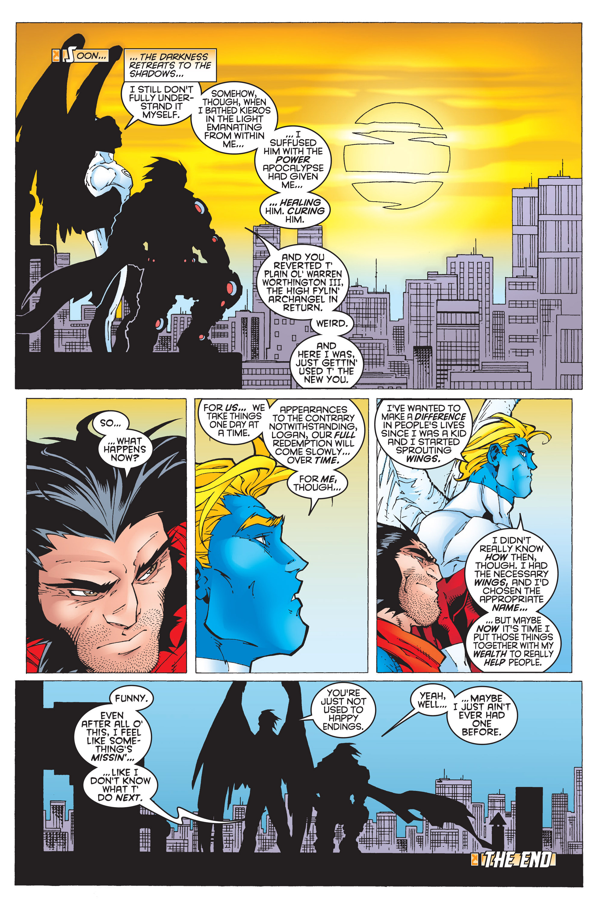 Read online X-Men vs. Apocalypse comic -  Issue # TPB 1 - 221