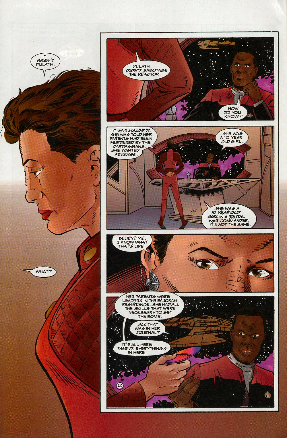 Read online Star Trek: Deep Space Nine (1993) comic -  Issue #9 - 22