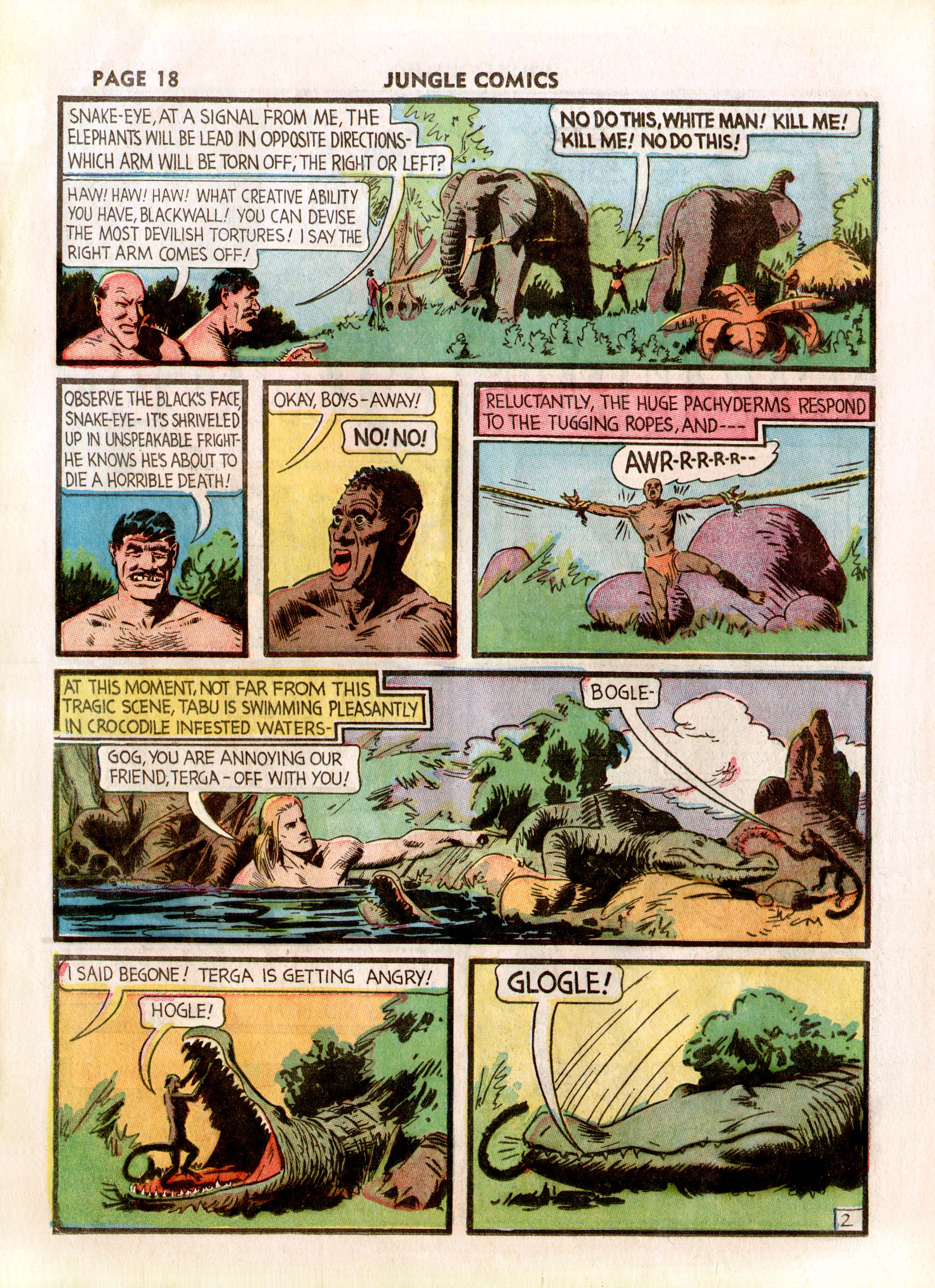 Read online Jungle Comics comic -  Issue #3 - 20