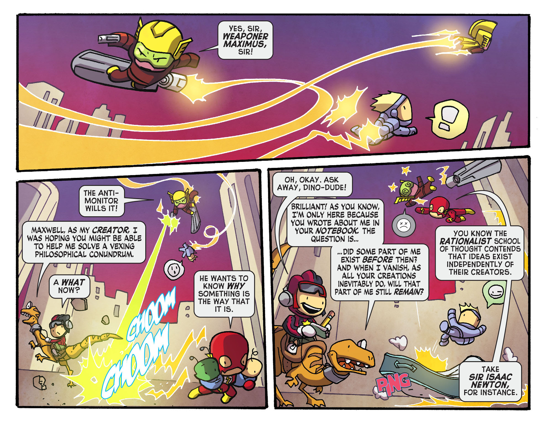 Read online Scribblenauts Unmasked: A Crisis of Imagination comic -  Issue #9 - 5