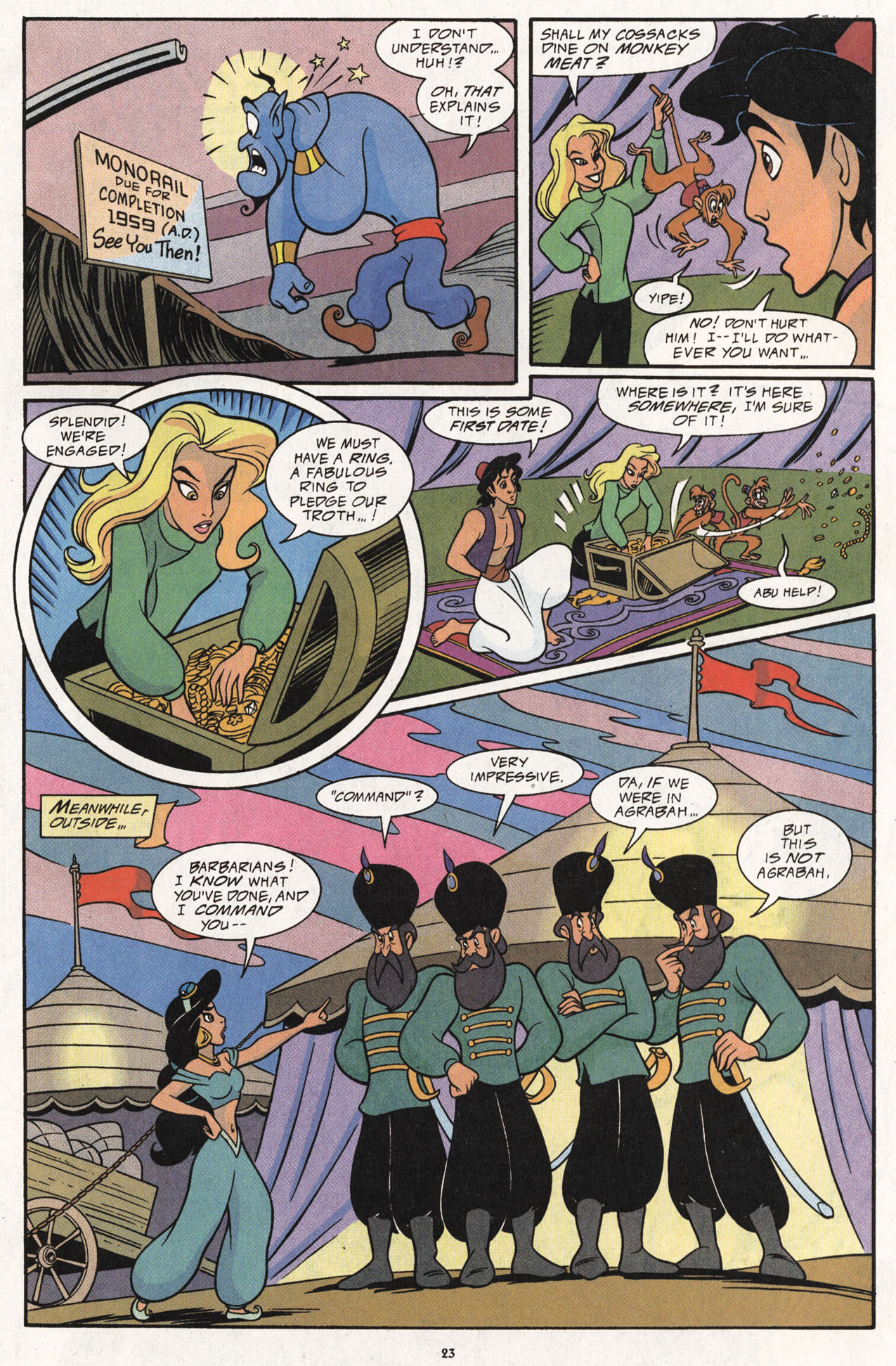 Read online Disney's Aladdin comic -  Issue #5 - 25