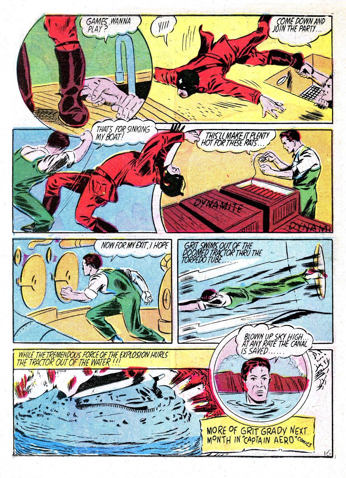 Captain Aero Comics issue 1 - Page 21