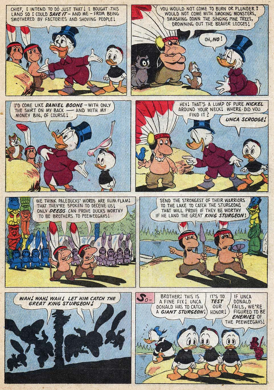 Read online Uncle Scrooge (1953) comic -  Issue #18 - 21