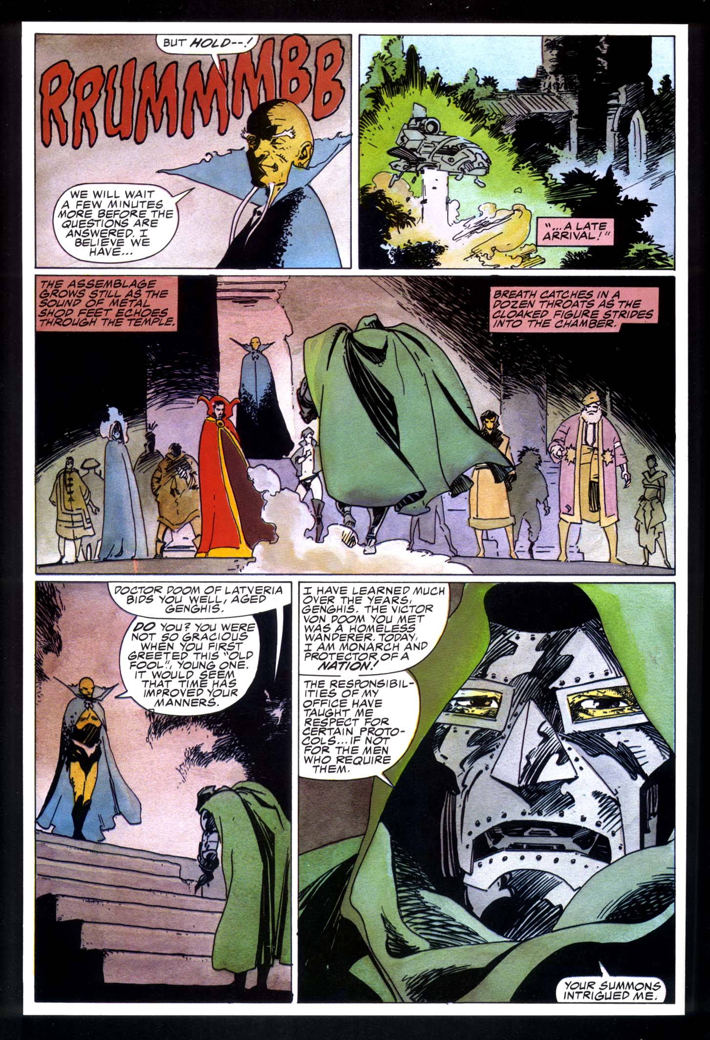 Read online Marvel Graphic Novel comic -  Issue #49 - Doctor Strange & Doctor Doom - Triumph & Torment - 15