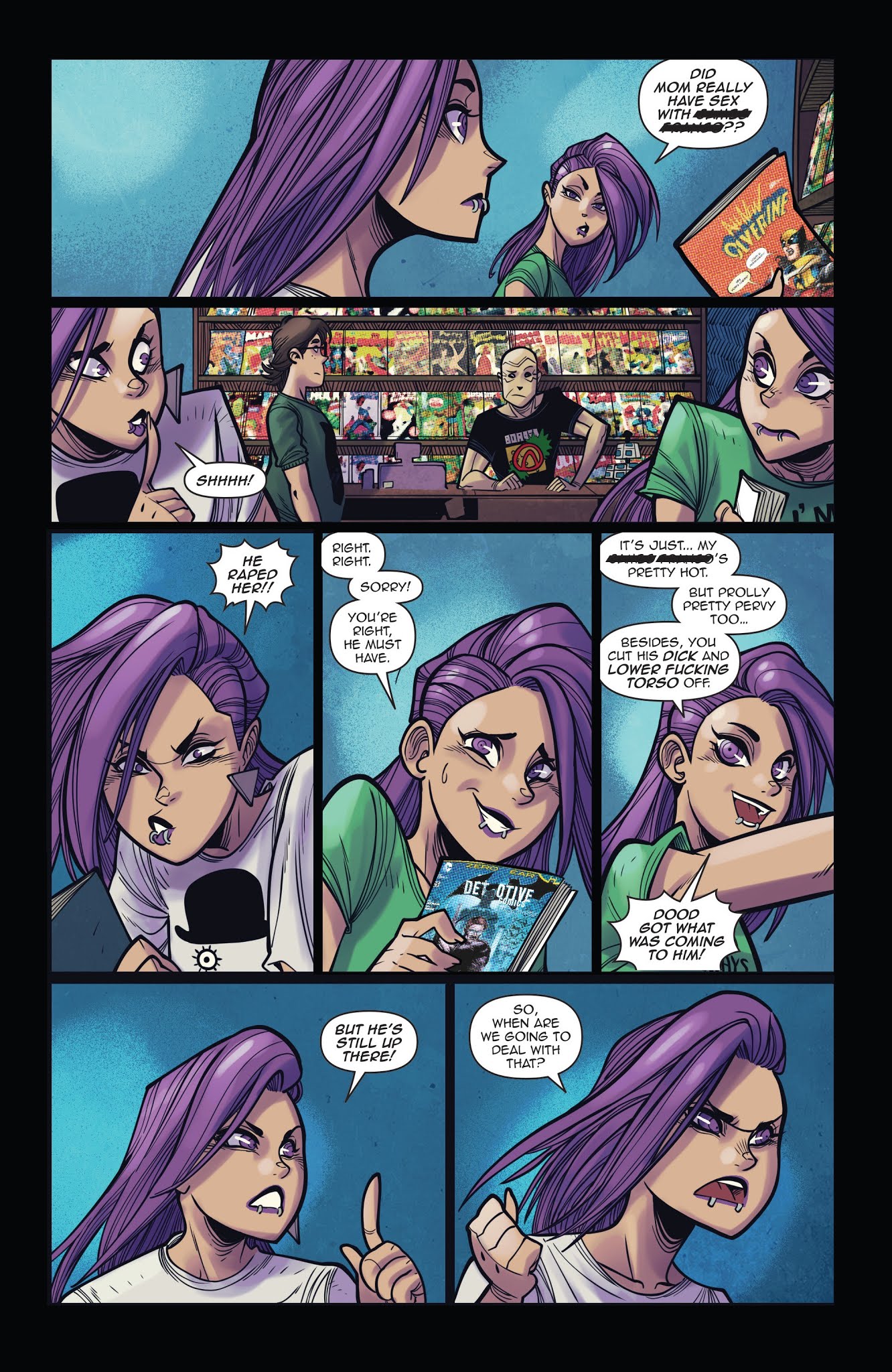 Read online Vampblade Season 3 comic -  Issue #5 - 8