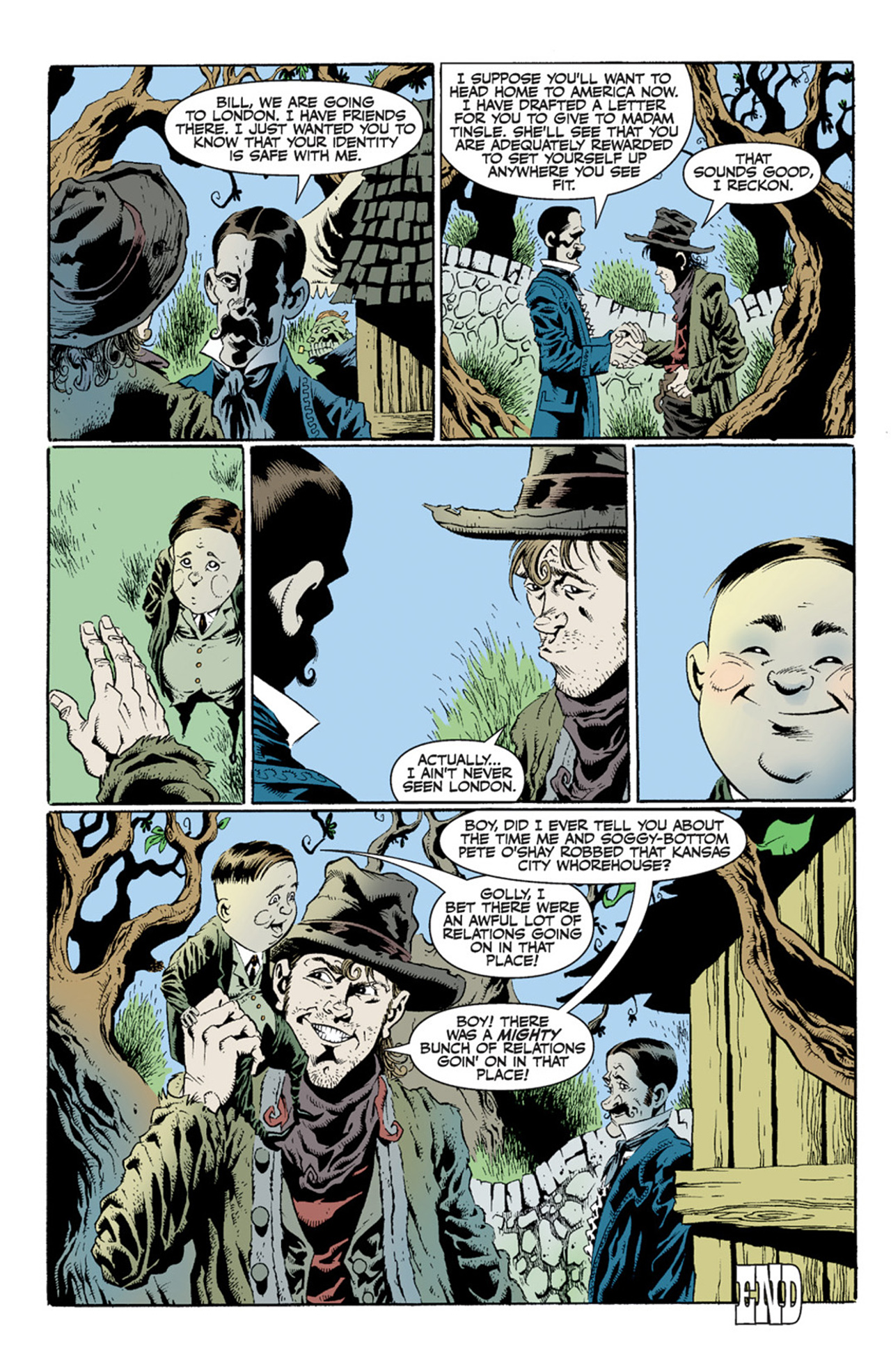 Read online Billy the Kid's Old Timey Oddities comic -  Issue # TPB - 103