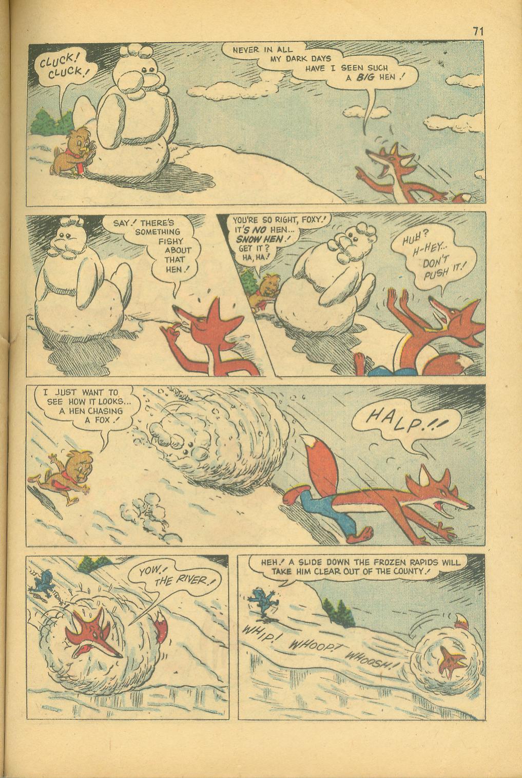 Read online Bugs Bunny's Christmas Funnies comic -  Issue # TPB 7 - 73