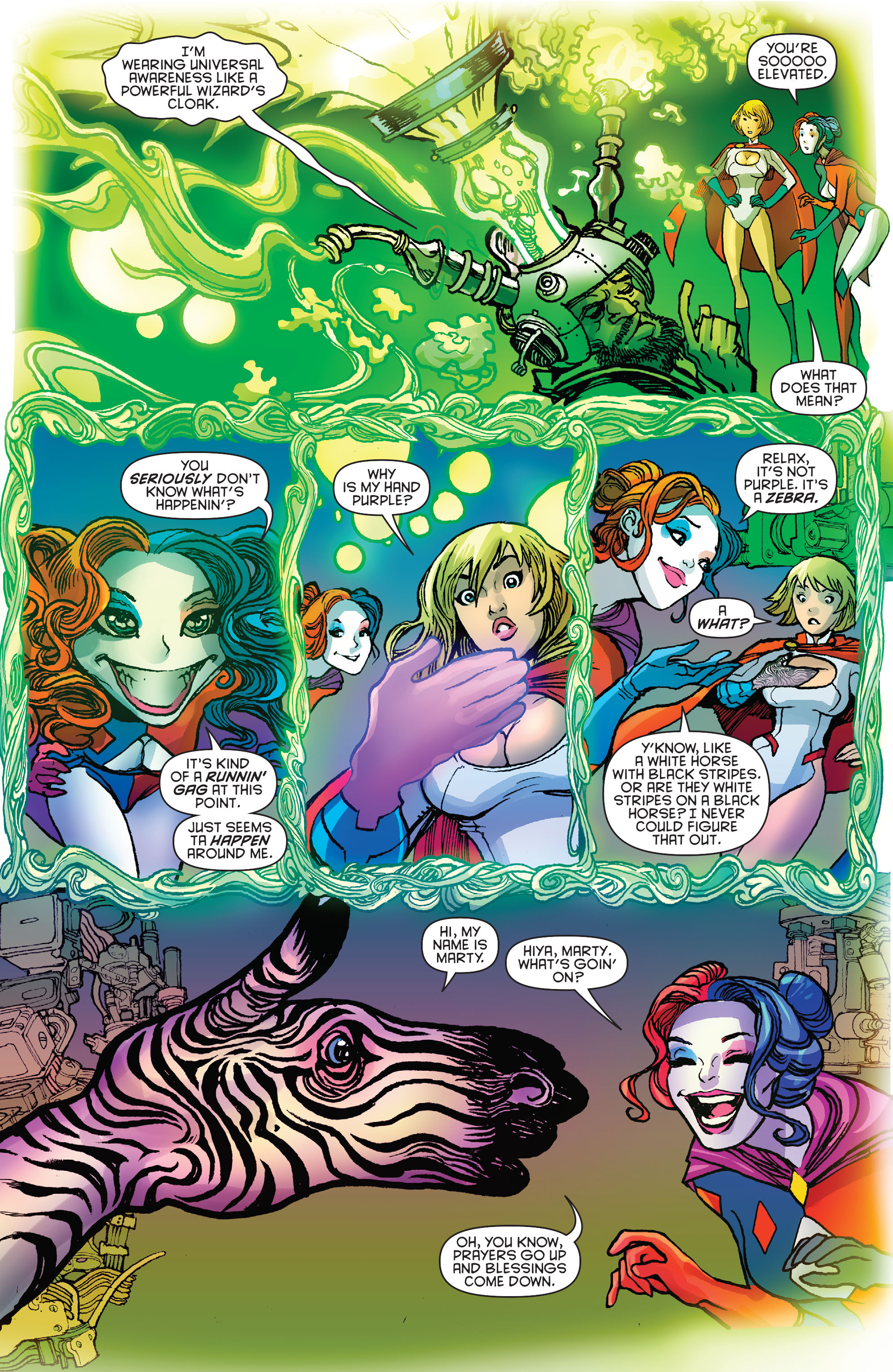 Read online Harley Quinn and Power Girl comic -  Issue #3 - 8
