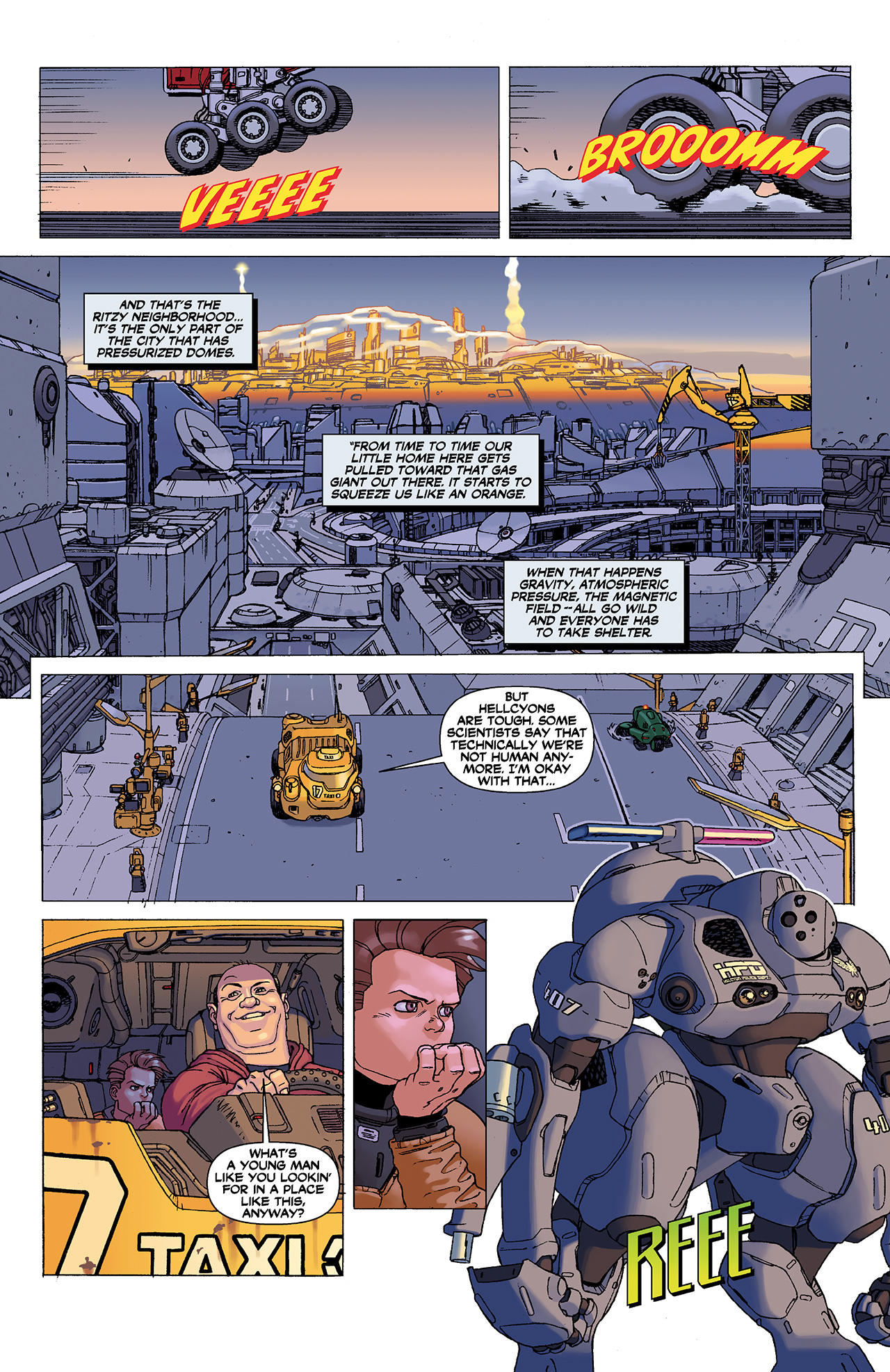 Read online Hellcyon comic -  Issue #1 - 5