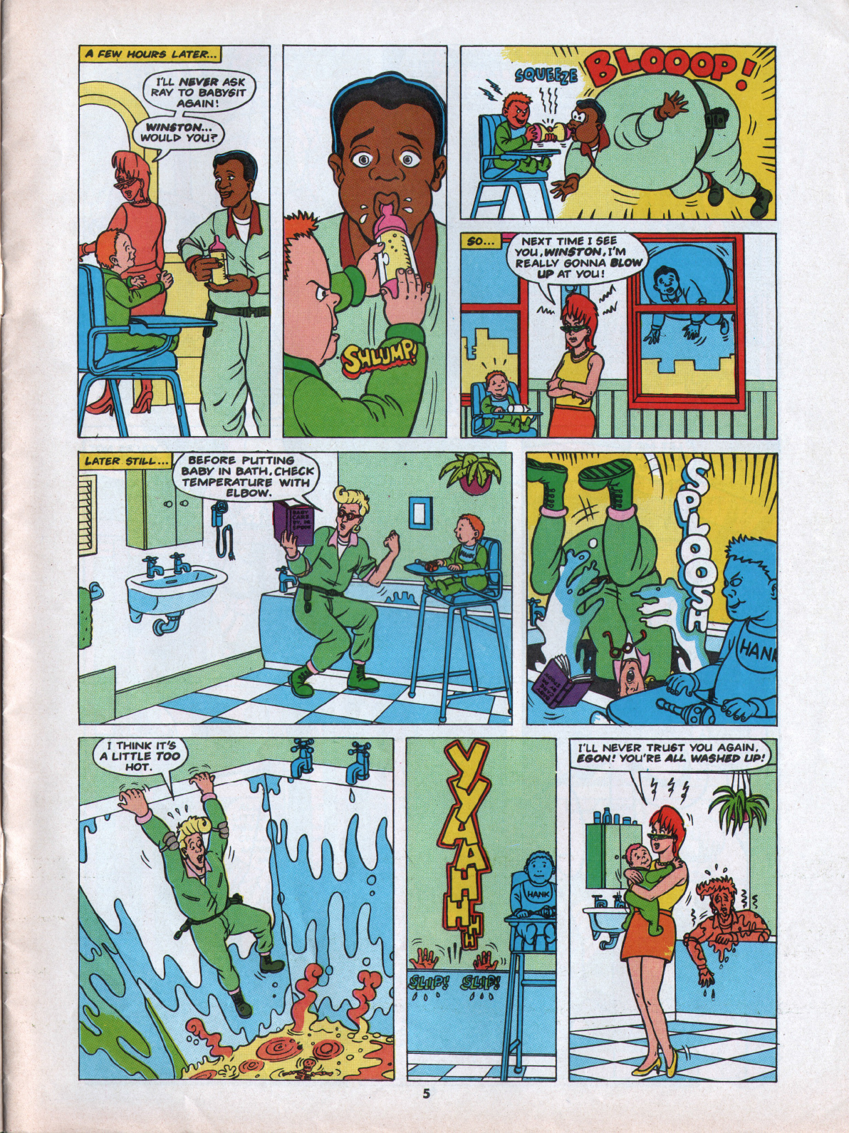 Read online The Real Ghostbusters comic -  Issue #33 - 5