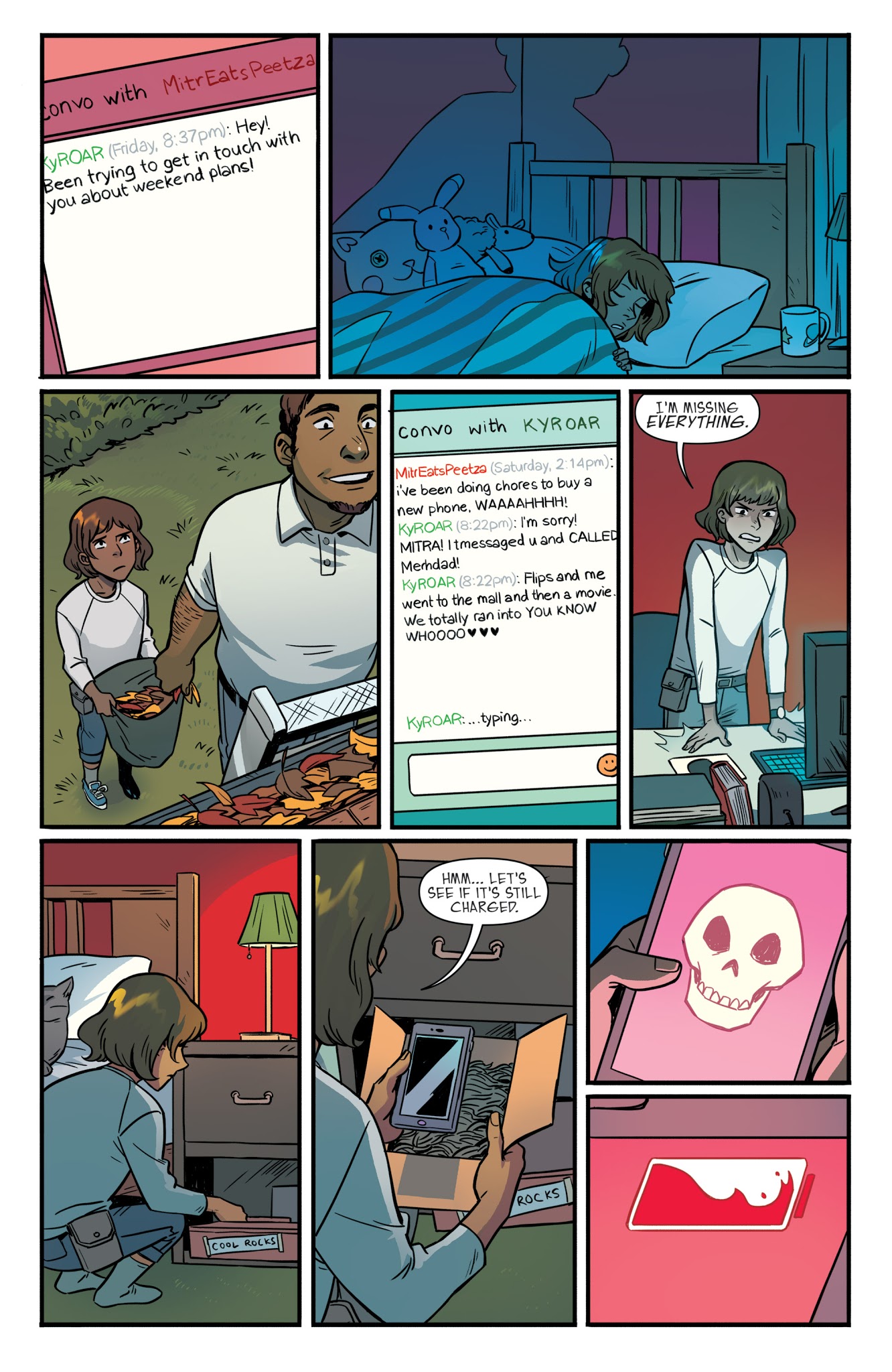 Read online Goosebumps: Download and Die comic -  Issue #1 - 13