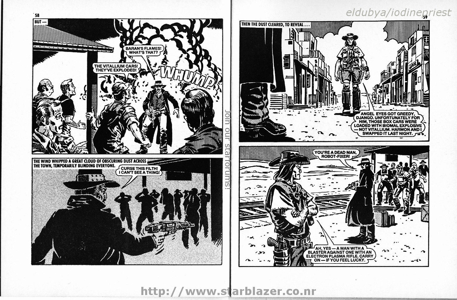 Read online Starblazer comic -  Issue #204 - 31