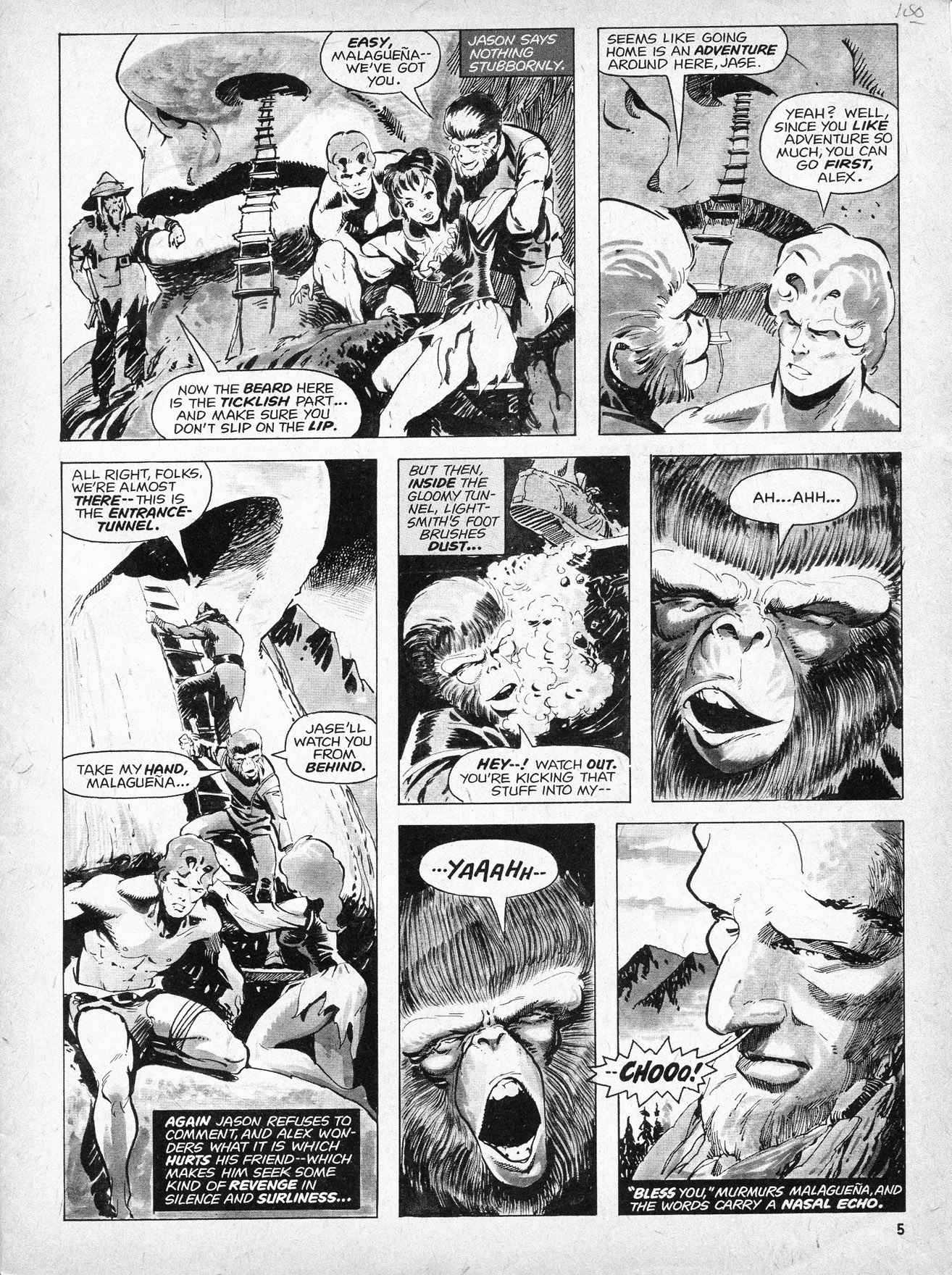 Read online Planet of the Apes comic -  Issue #14 - 5