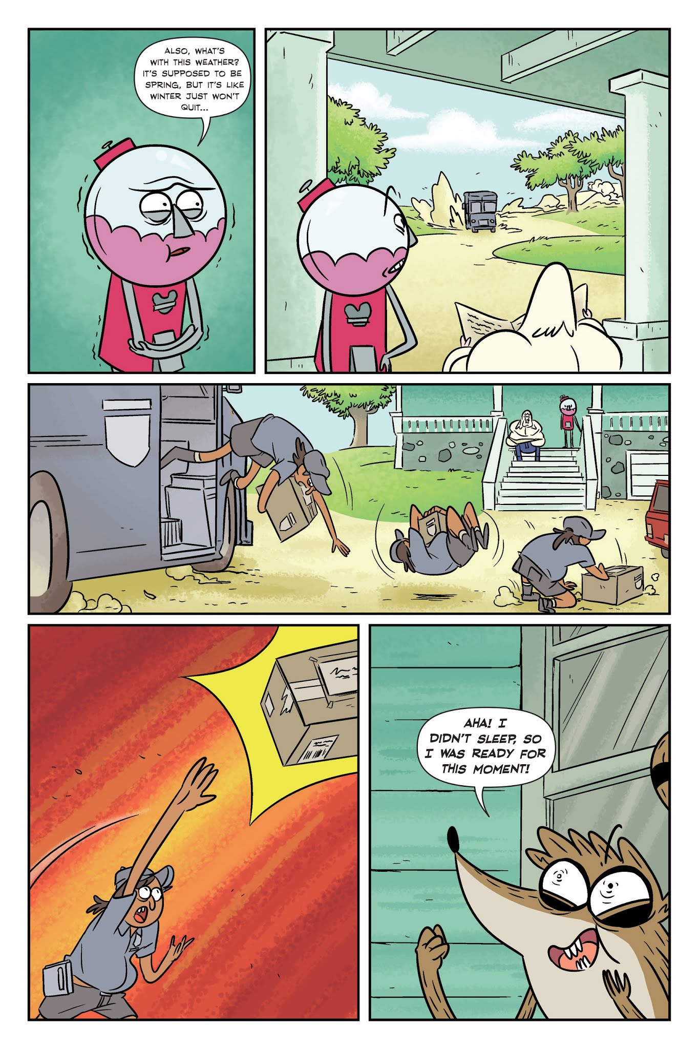 Read online Regular Show: Noir Means Noir, Buddy comic -  Issue # TPB (Part 1) - 7