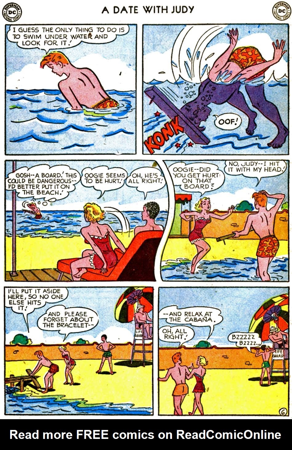Read online A Date with Judy comic -  Issue #25 - 44