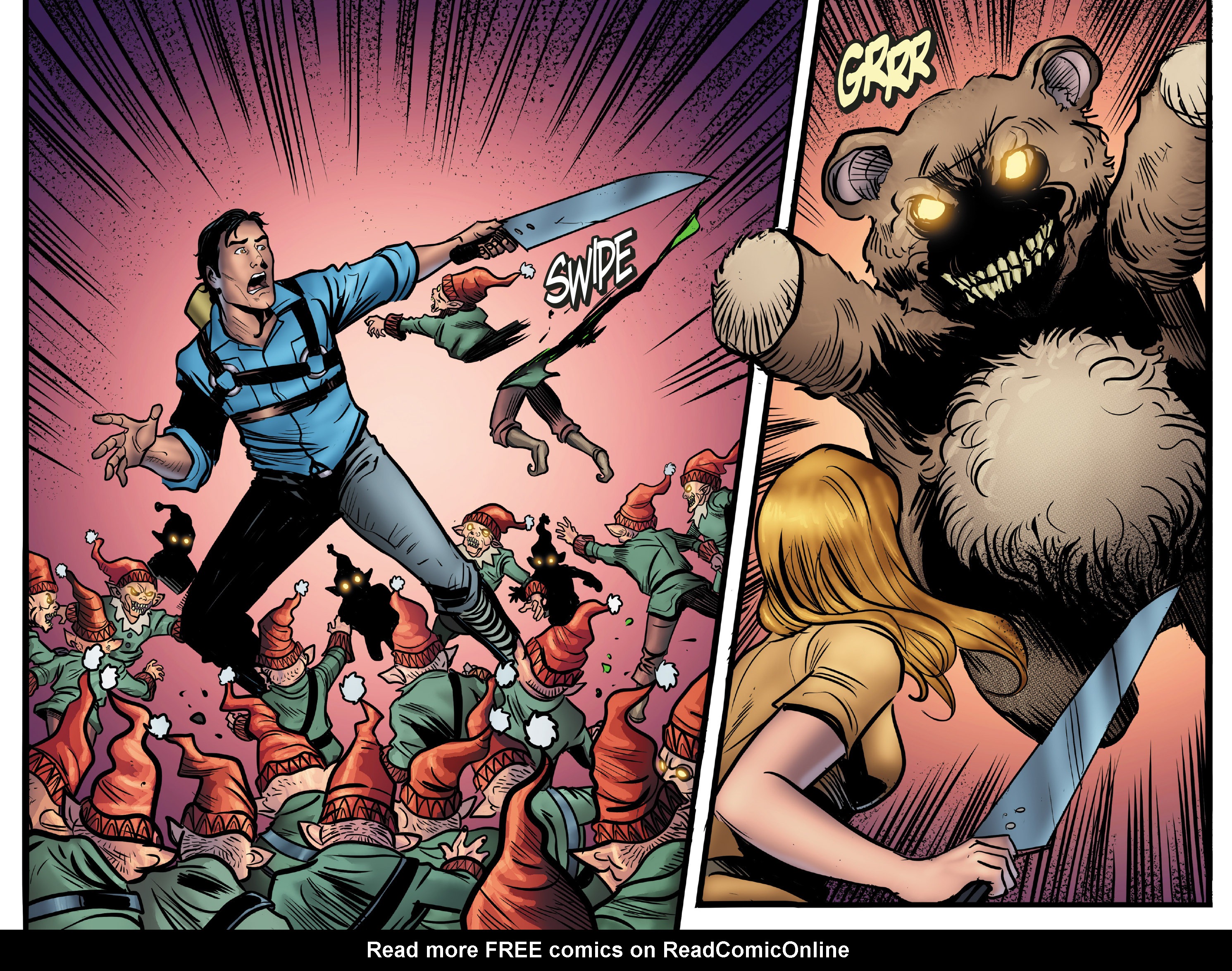 Read online Evil Dead 2: A Merry Deadite X-Mas comic -  Issue #2 - 18